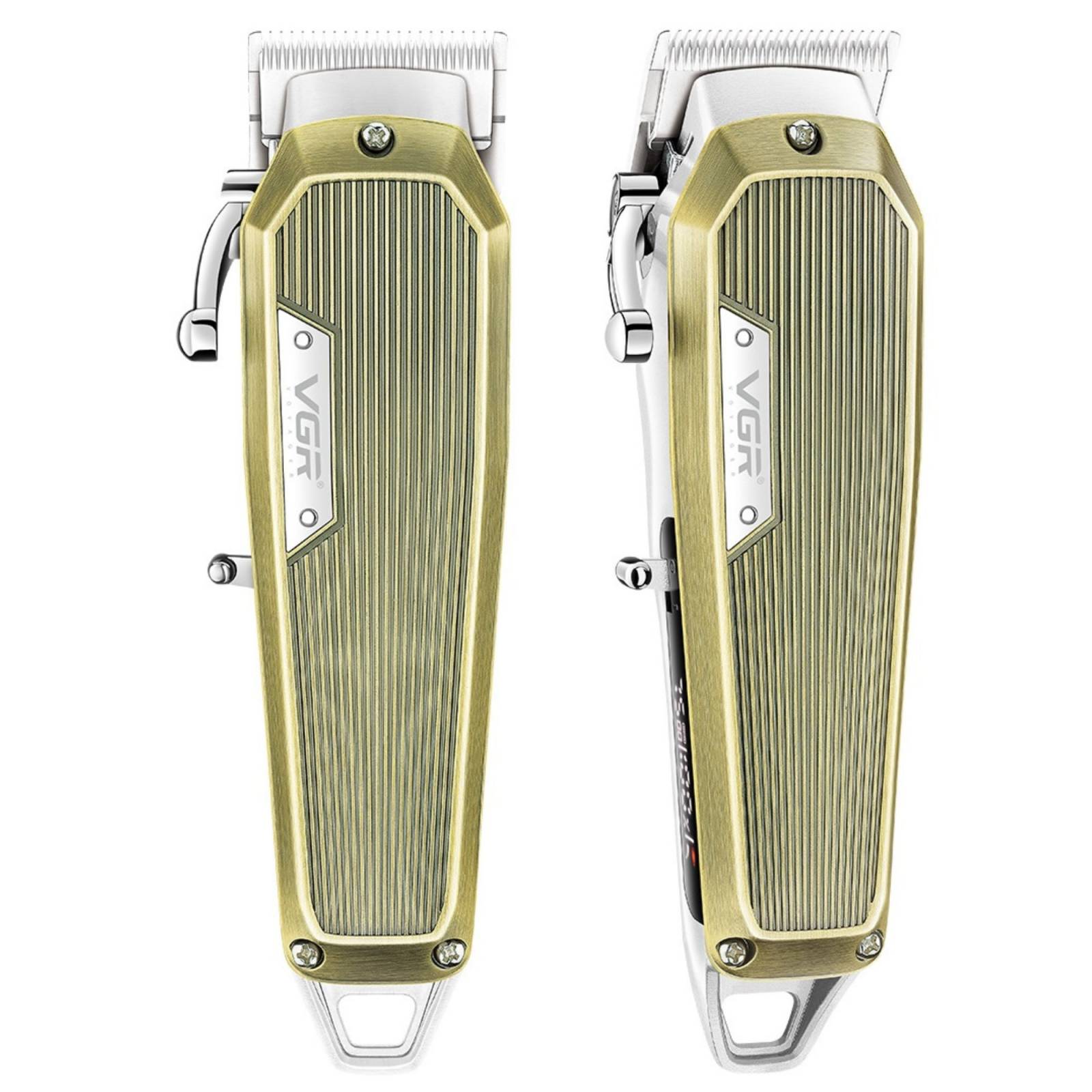 Vgr V-667 Clipper Recortadora De Cabello Profesional Recargable Máquina Inalámbrica Con Batería De Larga Duración Ideal Para Barbero, Barbería Y Hogar, Cuchillas De Acero Inoxidable