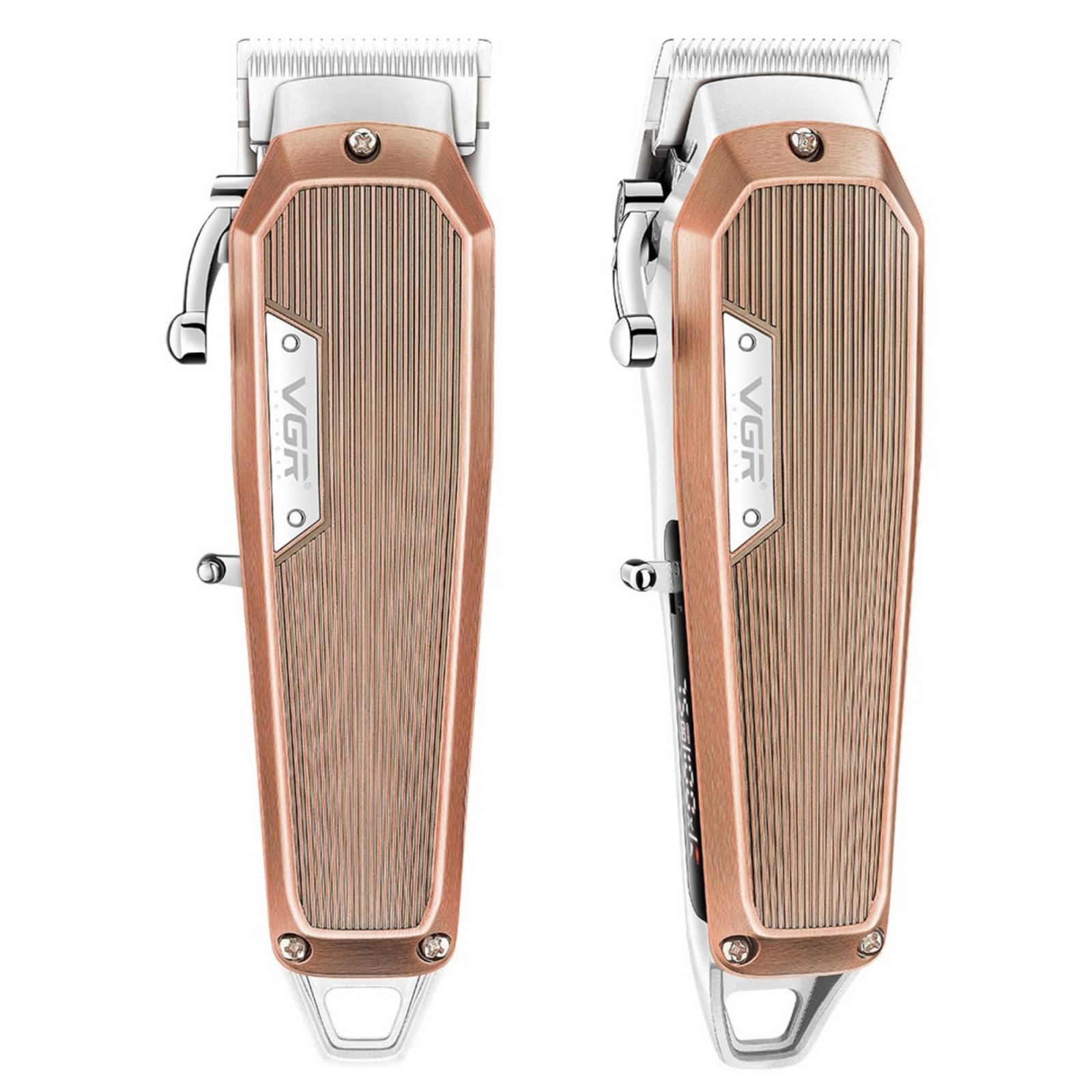 Vgr V-667 Clipper Recortadora De Cabello Profesional Recargable Máquina Inalámbrica Con Batería De Larga Duración Ideal Para Barbero, Barbería Y Hogar, Cuchillas De Acero Inoxidable
