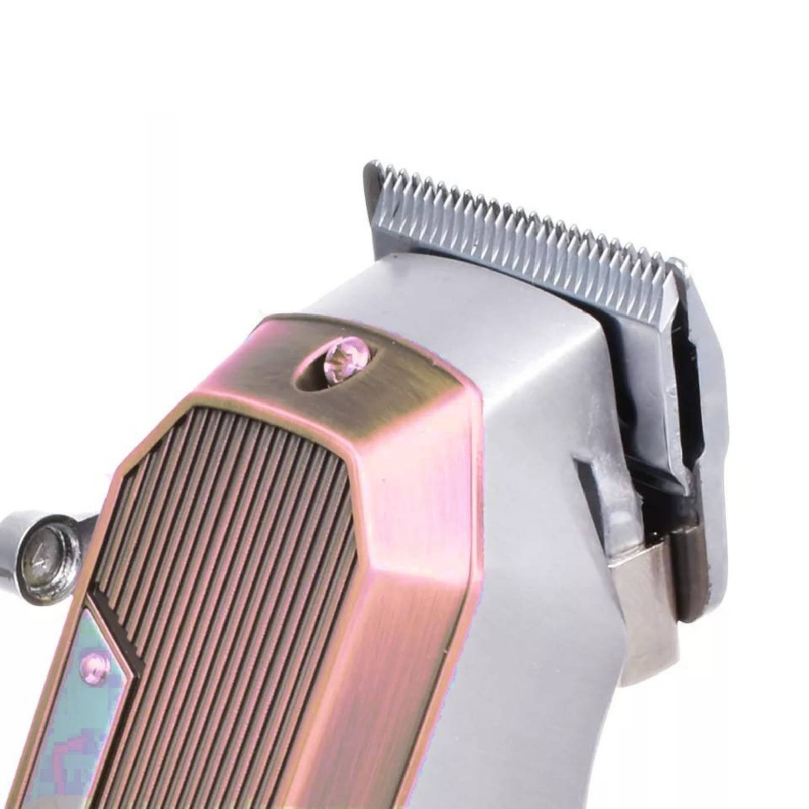 Vgr V-667 Clipper Recortadora De Cabello Profesional Recargable Máquina Inalámbrica Con Batería De Larga Duración Ideal Para Barbero, Barbería Y Hogar, Cuchillas De Acero Inoxidable