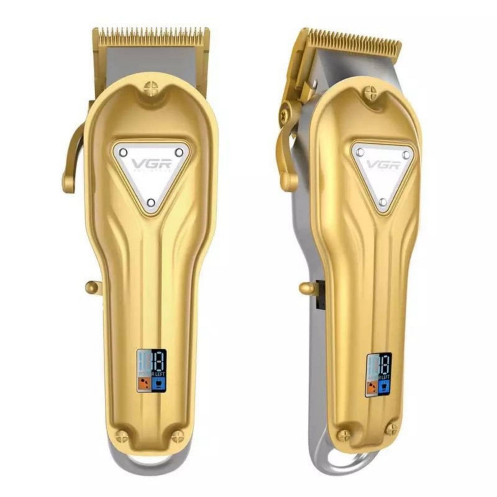 Vgr V-134 Clipper Recortadora De Cabello Profesional Recargable Máquina Inalámbrica Con Batería De Larga Duración Ideal Para Barbero, Barbería Y Hogar, Cuchillas De Acero Inoxidable