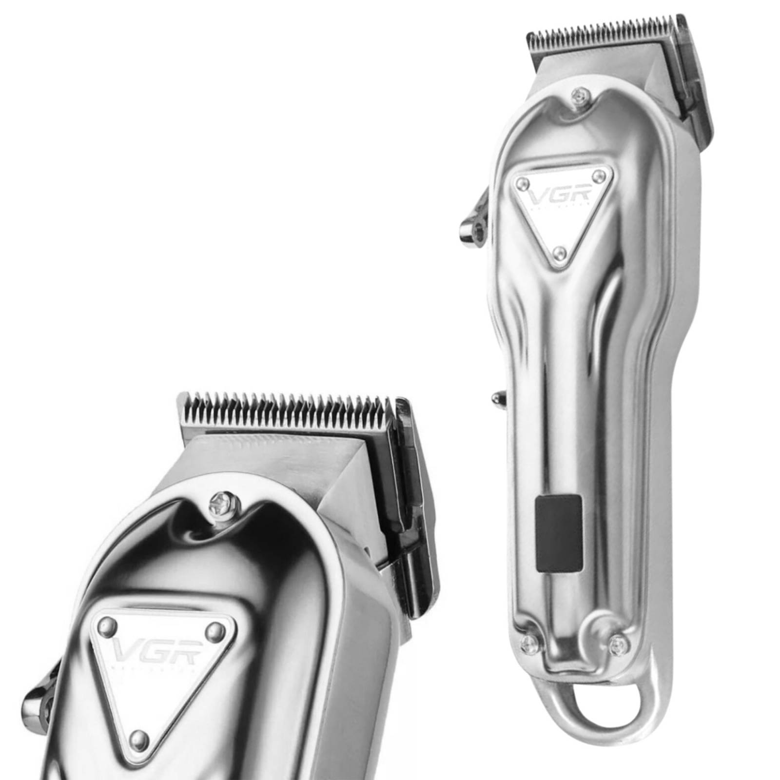 Vgr V-134 Clipper Recortadora De Cabello Profesional Recargable Máquina Inalámbrica Con Batería De Larga Duración Ideal Para Barbero, Barbería Y Hogar, Cuchillas De Acero Inoxidable