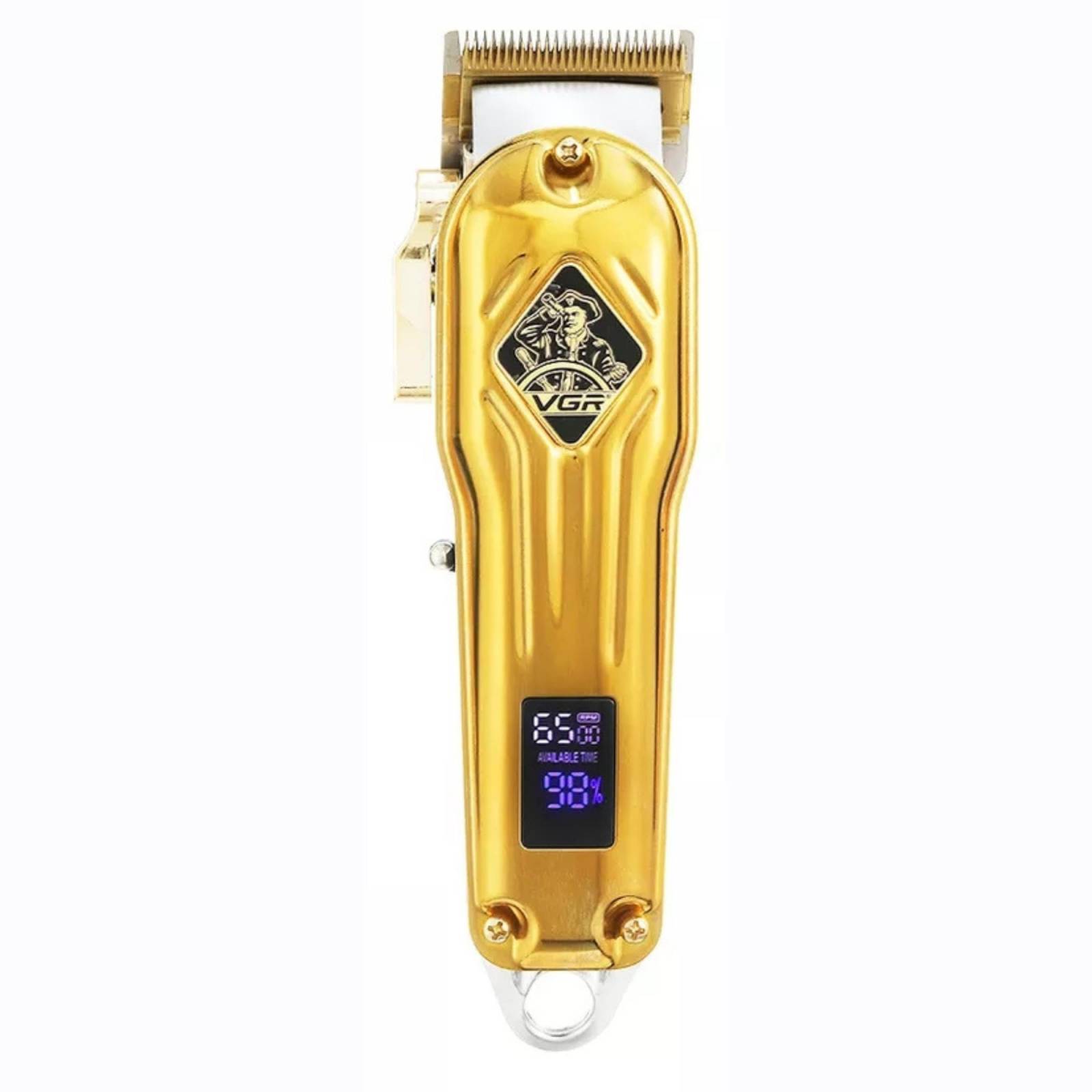 Vgr V-267 Clipper Recortadora De Cabello Profesional Recargable Máquina Inalámbrica Con Batería De Larga Duración Ideal Para Barbero, Barbería Y Hogar, Cuchillas De Acero Inoxidable