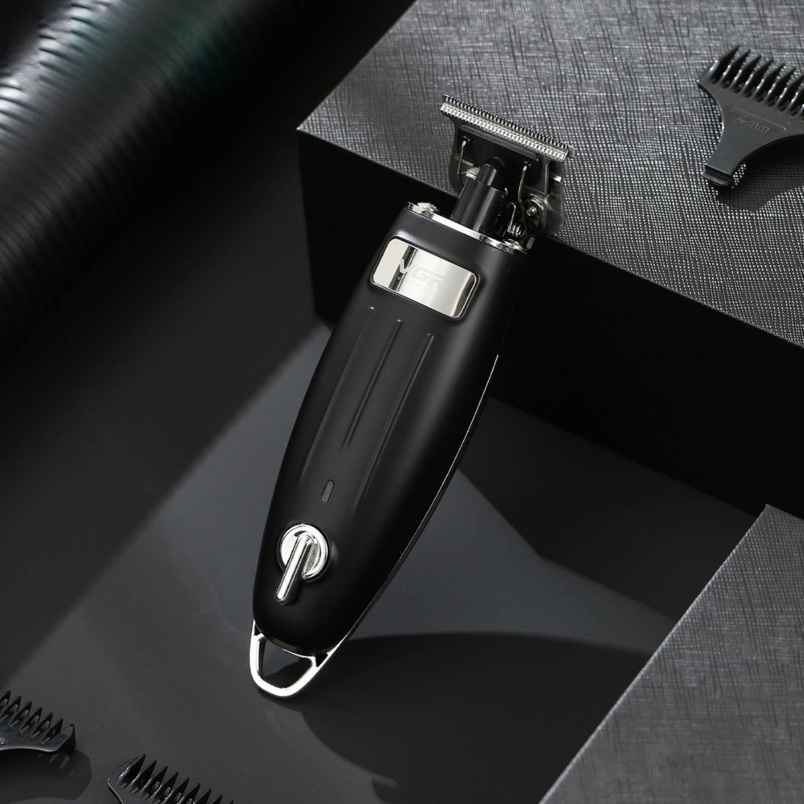 Vgr V-192 Trimmer Perfiladora Terminadora Detailer De Cabello Profesional Recargable Máquina Inalámbrica Con Batería De Larga Duración Ideal Para Barbero, Barbería, Hogar, Cuchillas De Acero Inoxidable