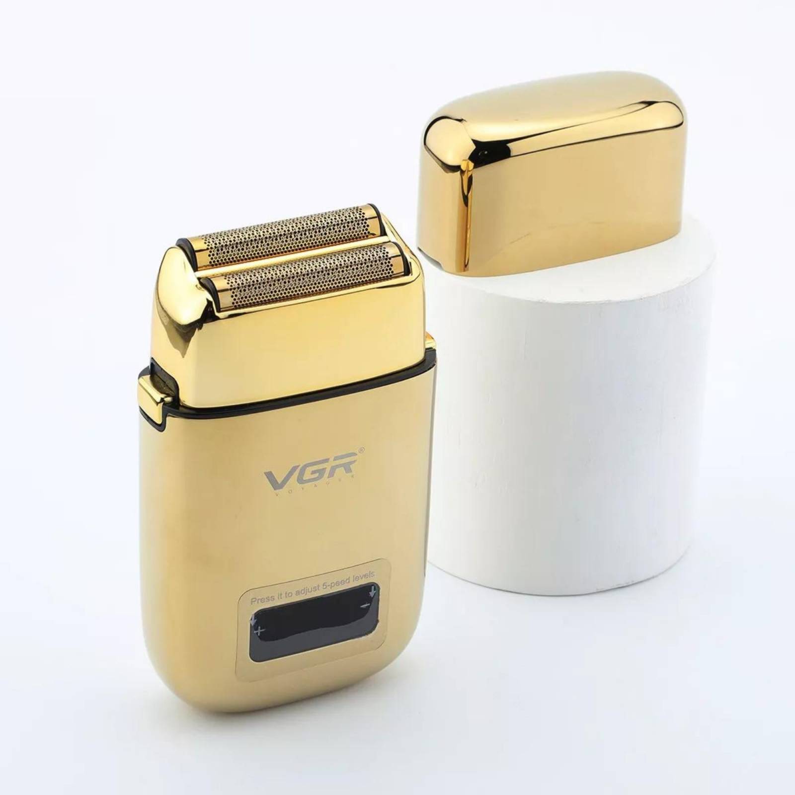 Vgr V-338 Shaver Afeitadora De Cabello, Barba, Bigote y Cuerpo Máquina Profesional Recargable e Inalámbrica Con Batería De Larga Duración Ideal Para Barbero, Barbería, Uso Personal, Uso En Seco