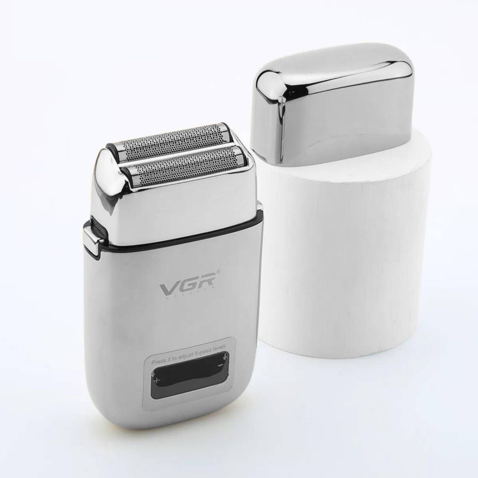 Vgr V-338 Shaver Afeitadora De Cabello, Barba, Bigote y Cuerpo Máquina Profesional Recargable e Inalámbrica Con Batería De Larga Duración Ideal Para Barbero, Barbería, Uso Personal, Uso En Seco
