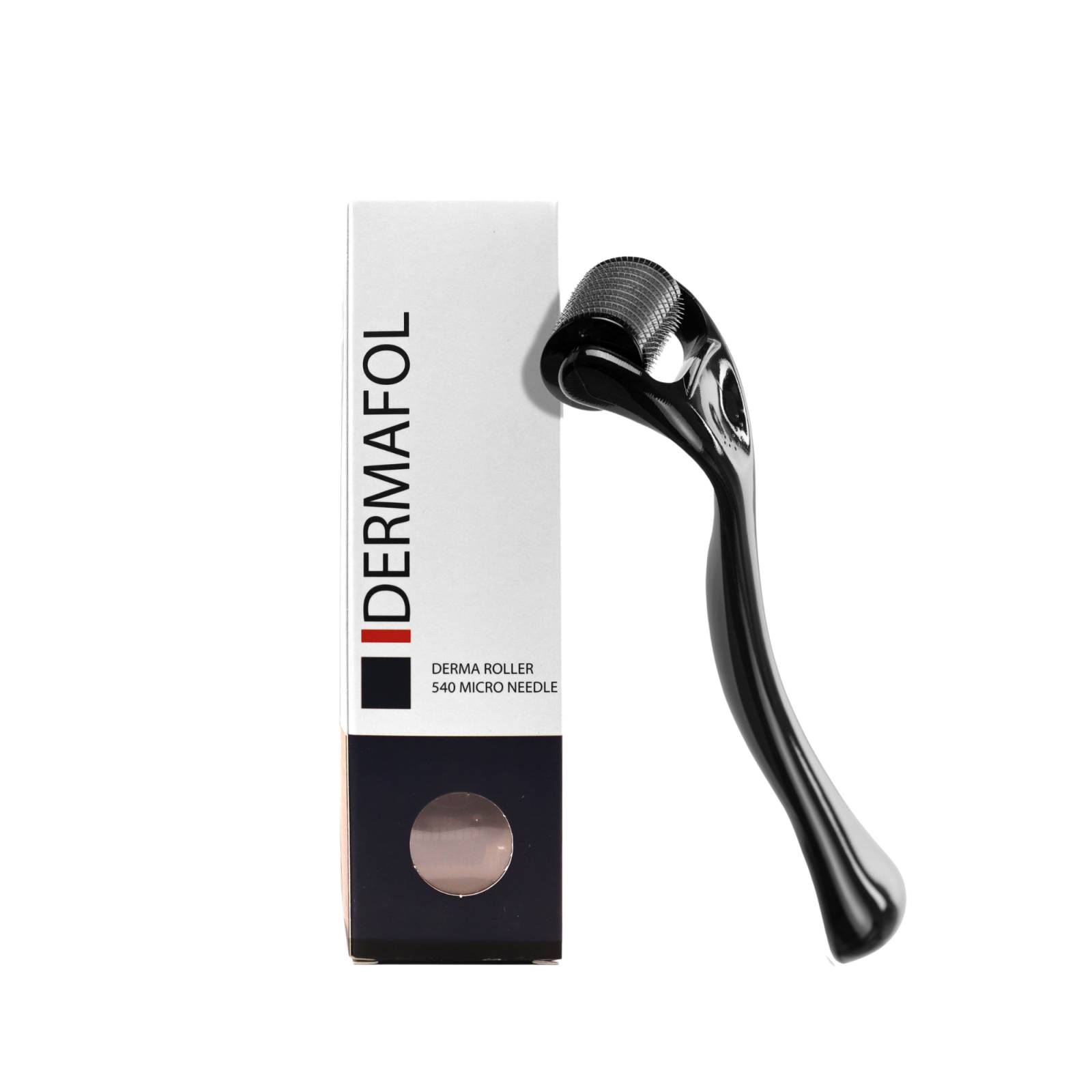 DERMAROLLER RODILLO PARA BARBA DERMAFOL 0.5 MM AGUJA TITANIO.