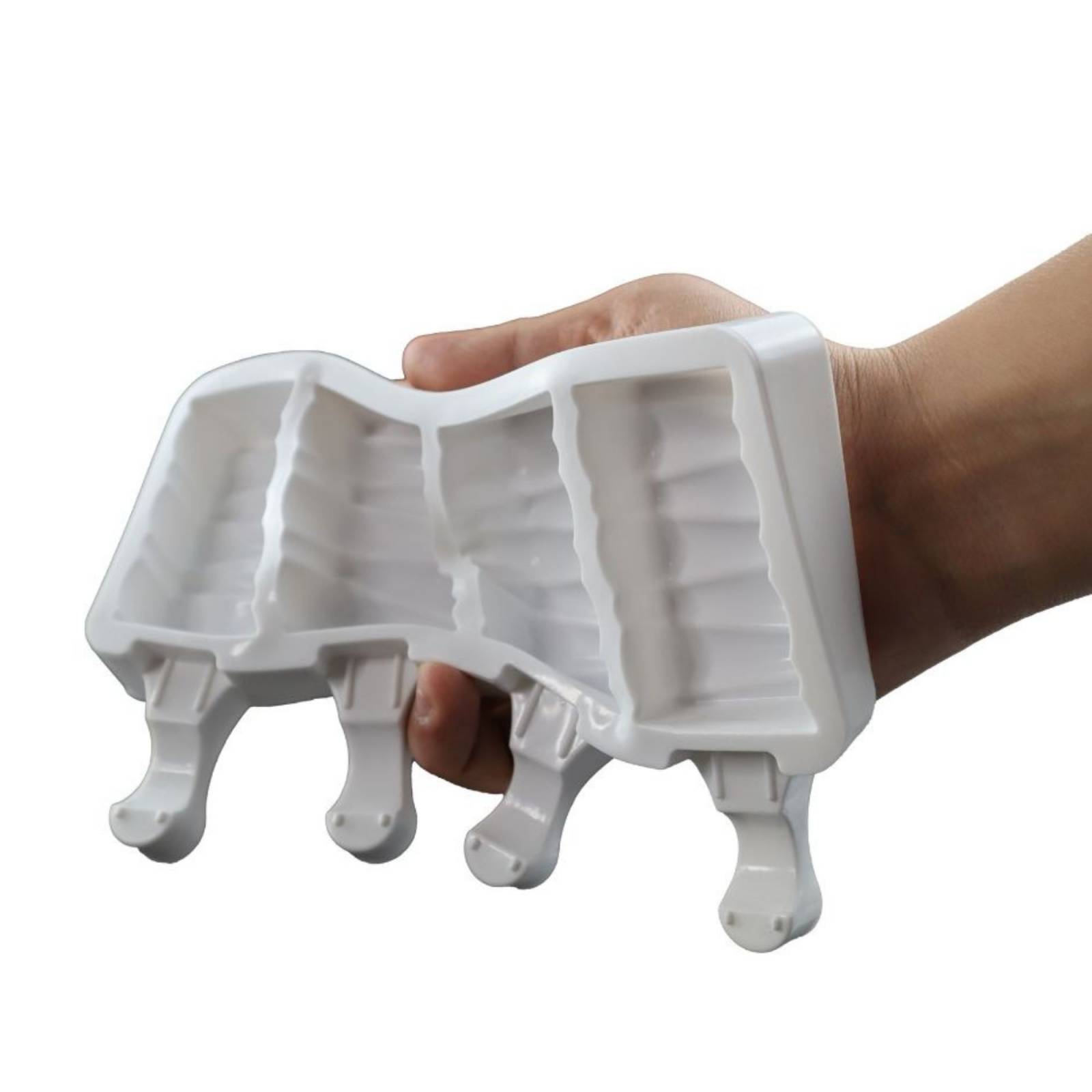 ecomlab Moldes Para Paleta De Silicona Reutilizable ZigZag.