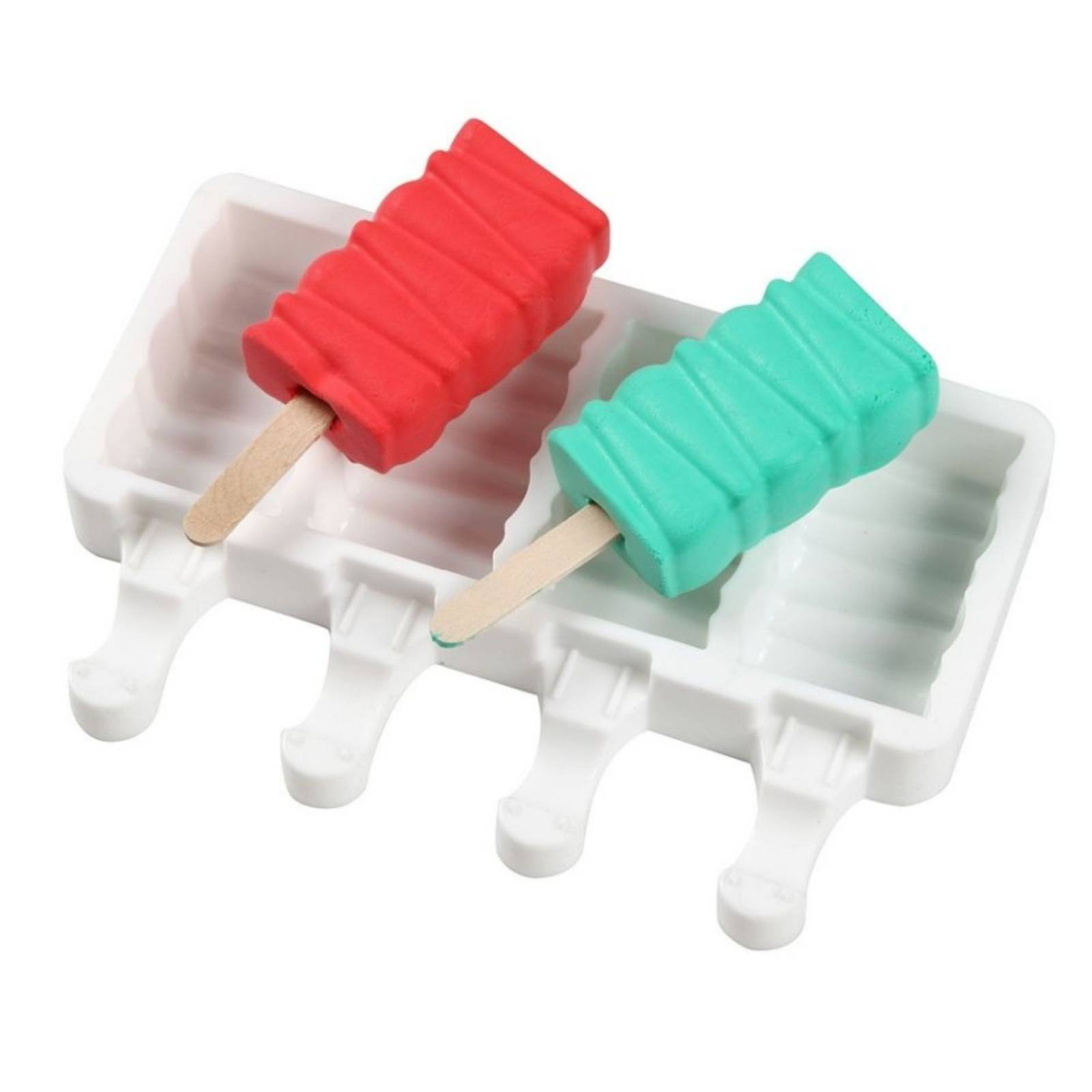 ecomlab Moldes Para Paleta De Silicona Reutilizable ZigZag.