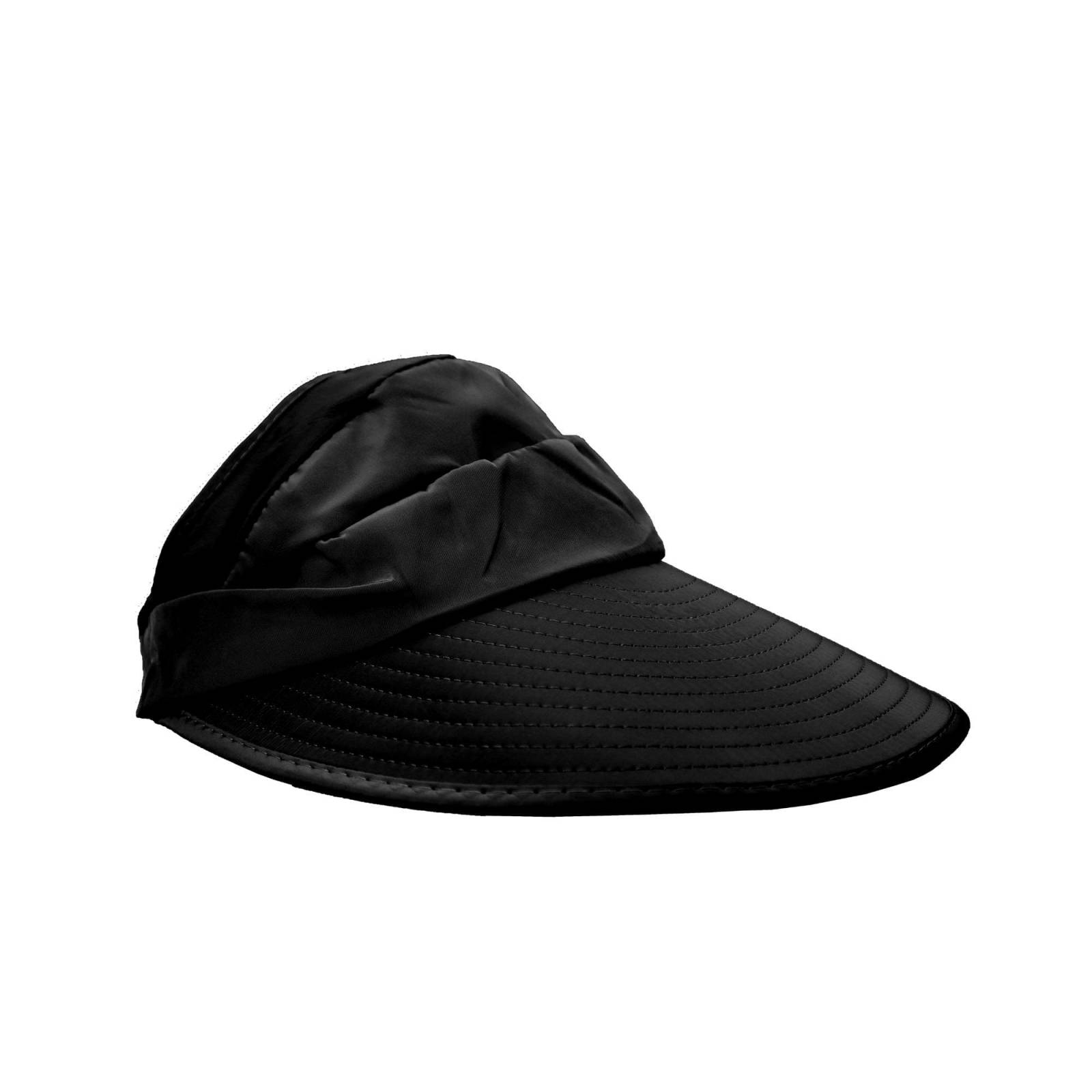 Sombrero Para Sol Dama Playa Primavera Verano Protección Uv (Negro).