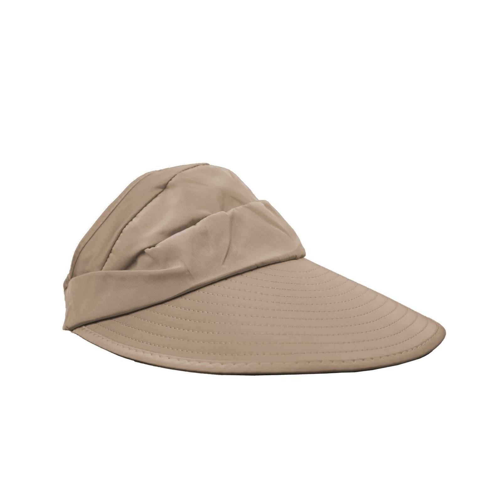 Sombrero Para Sol Dama Playa Primavera Verano Protección Uv (Caqui)