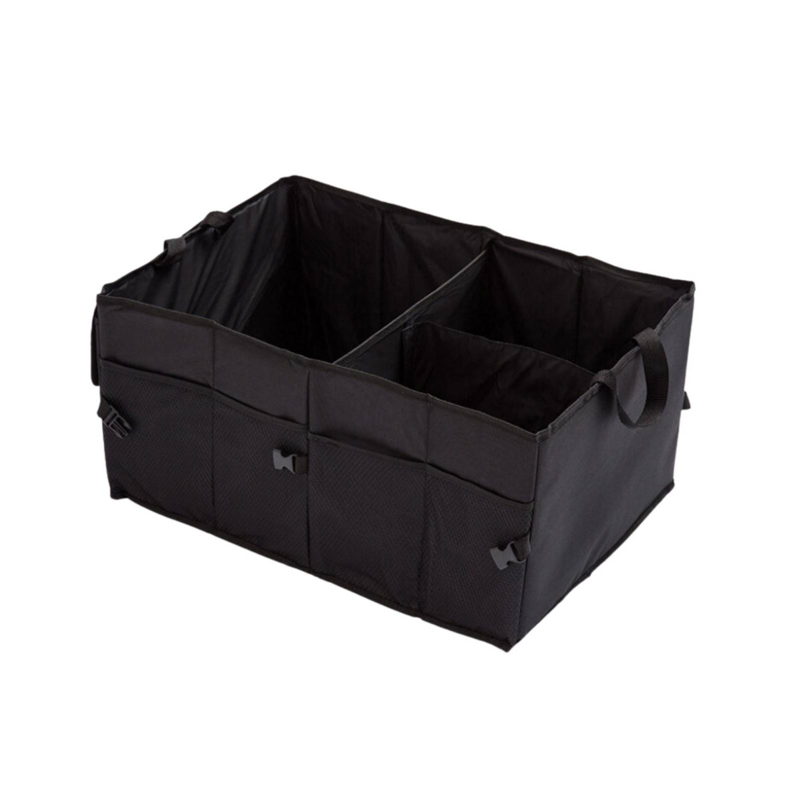 Organizador de cajuela plegable ecomlab, cesta organizadora para maletero de coche, contenedor portátil con compartimentos para gran capacidad de carga, apto para todo tipo de vehículos.