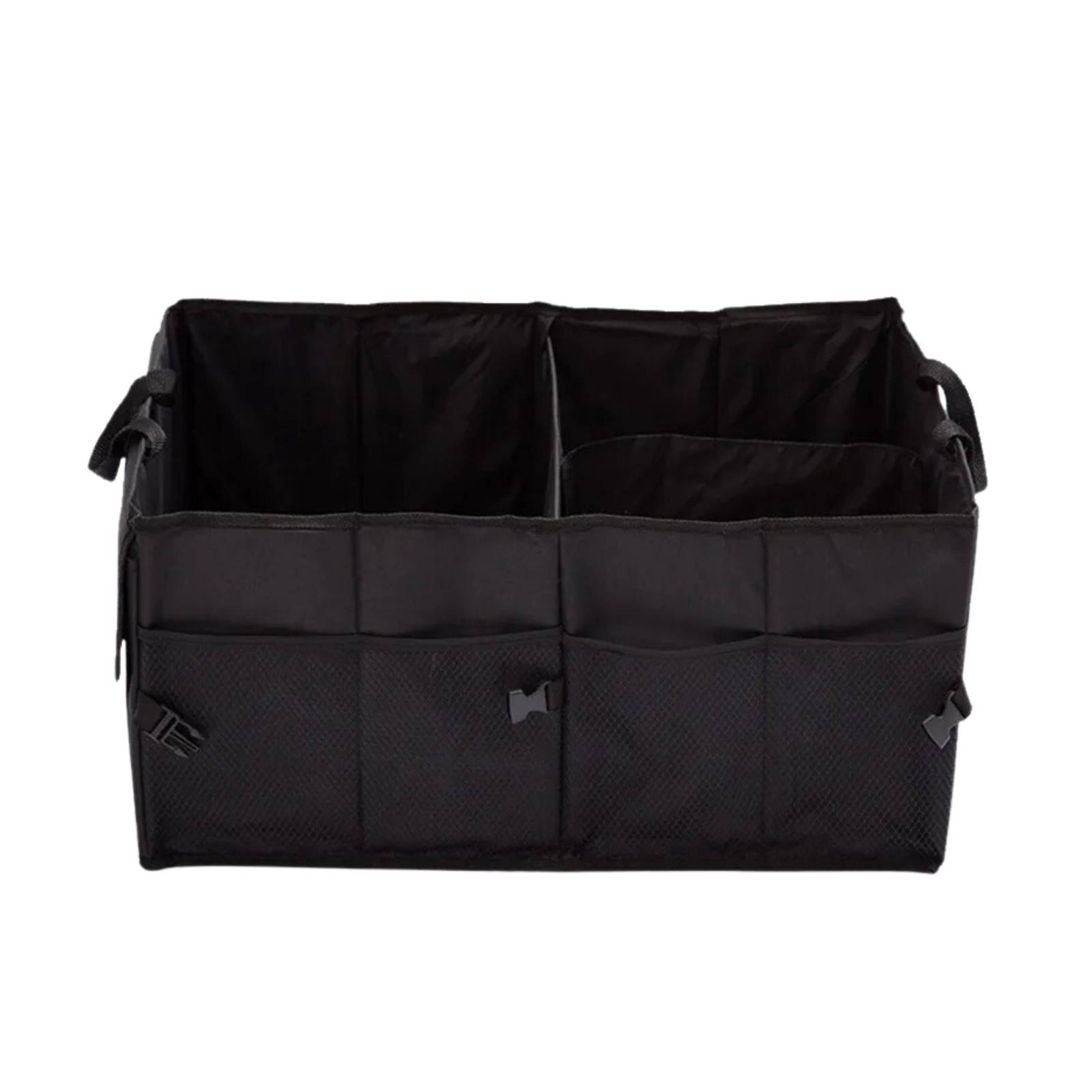 Organizador de cajuela plegable ecomlab, cesta organizadora para maletero de coche, contenedor portátil con compartimentos para gran capacidad de carga, apto para todo tipo de vehículos.