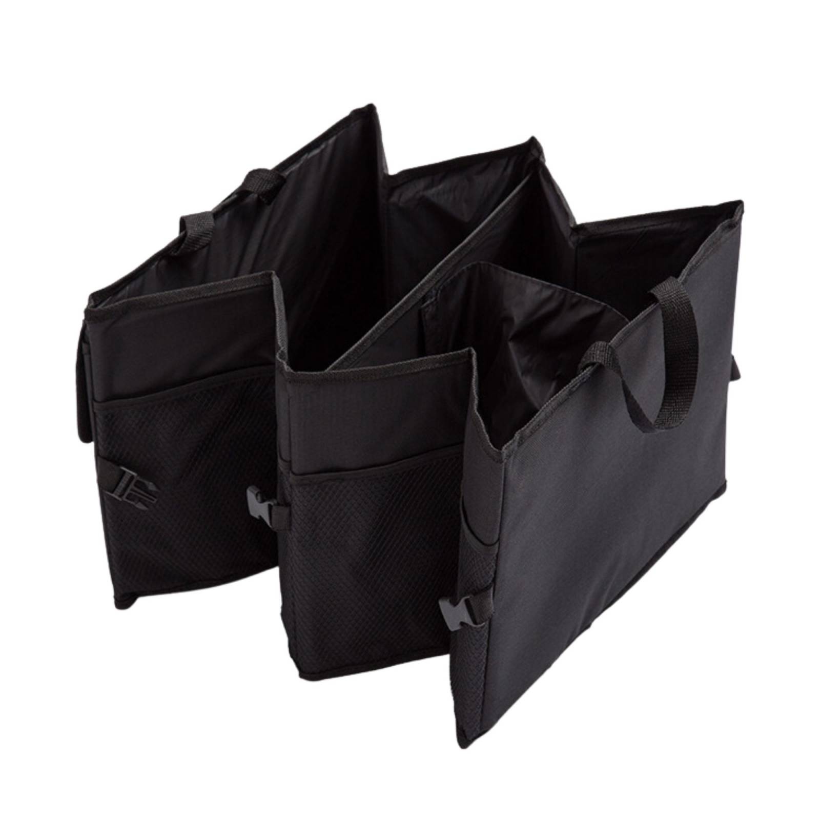 Organizador de cajuela plegable ecomlab, cesta organizadora para maletero de coche, contenedor portátil con compartimentos para gran capacidad de carga, apto para todo tipo de vehículos.