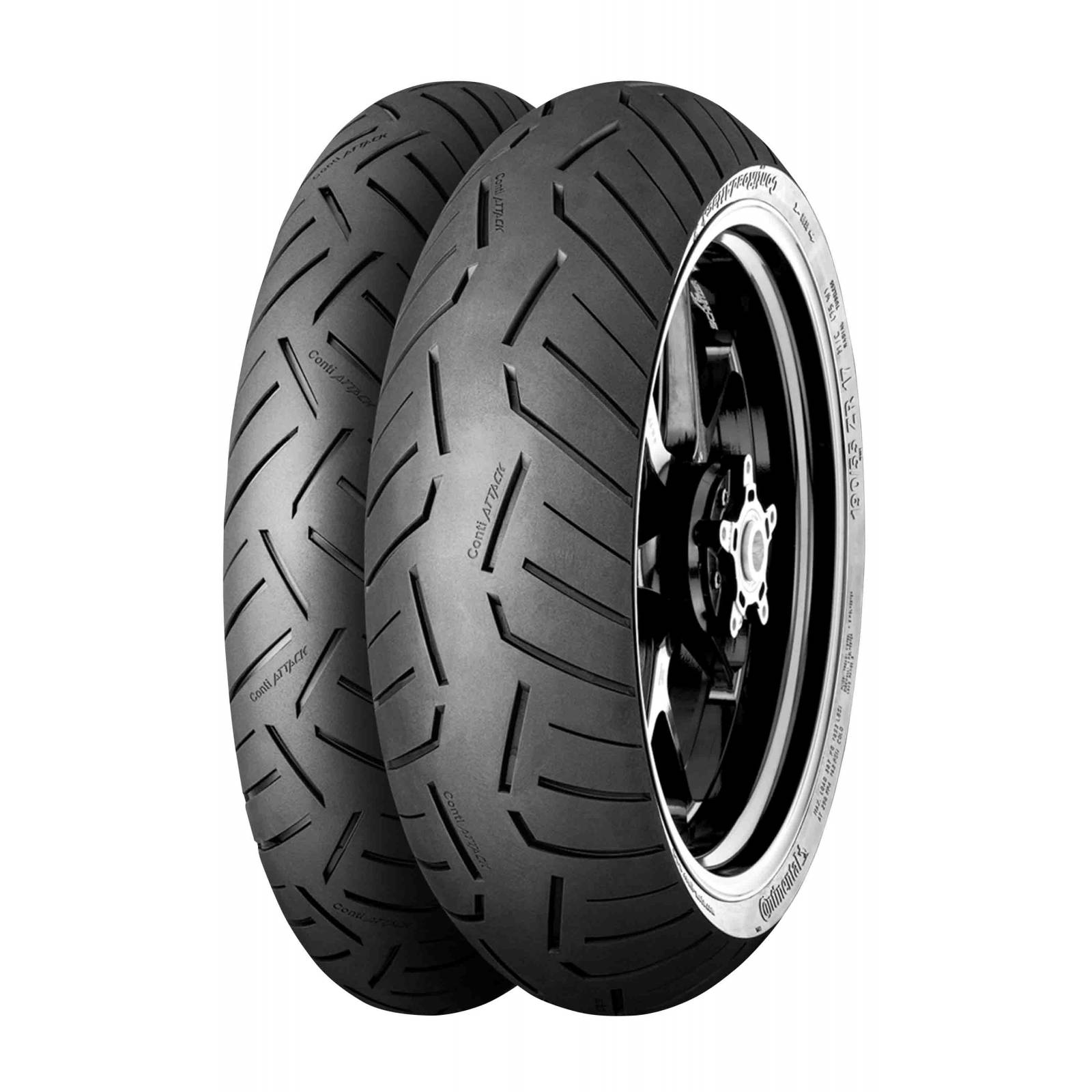 Llanta CONTINENTAL 130/80R18 ContiRoad Attack 3 66V