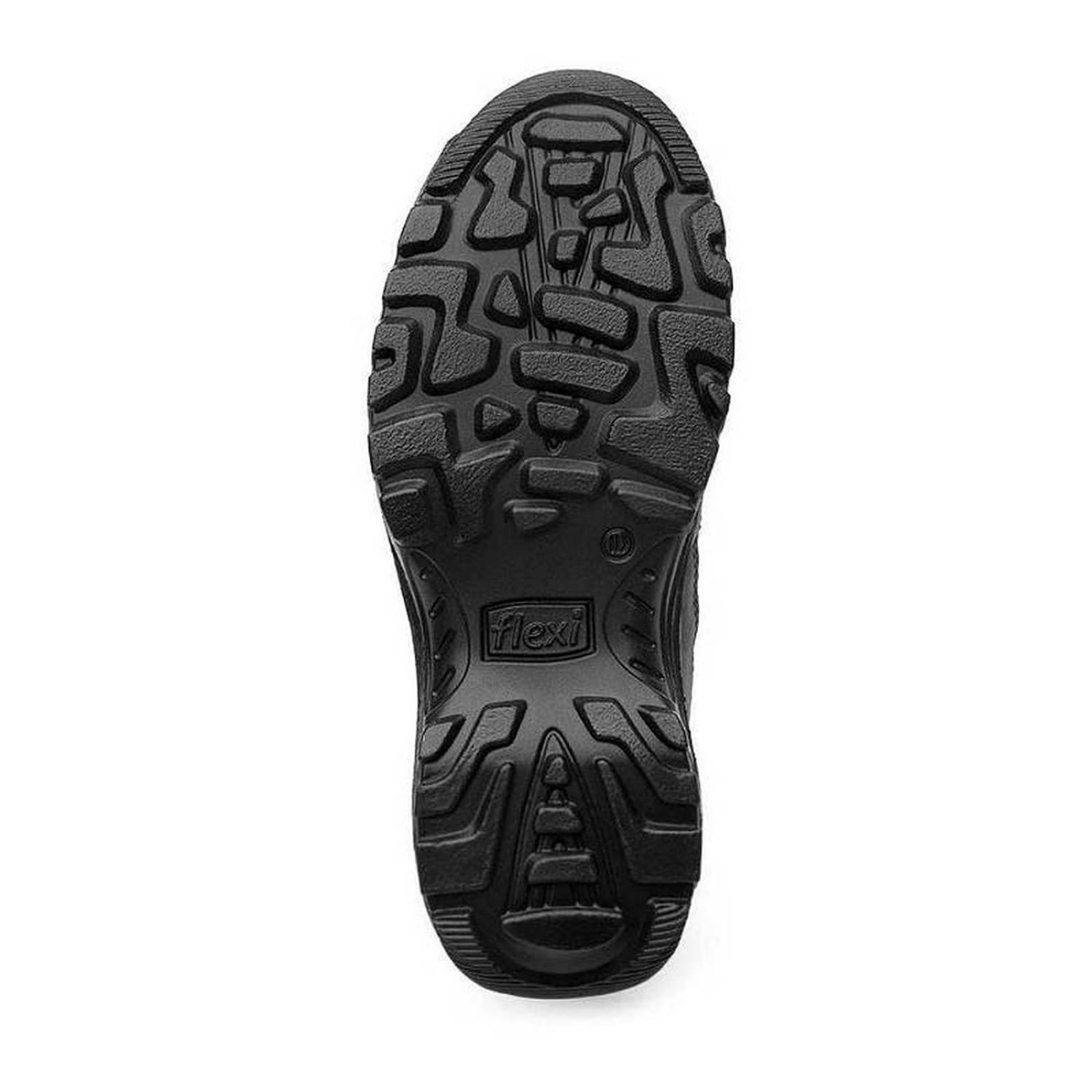 Botín Outdoor Puntera Flexi Para Caballero Mod 66517 Negro 