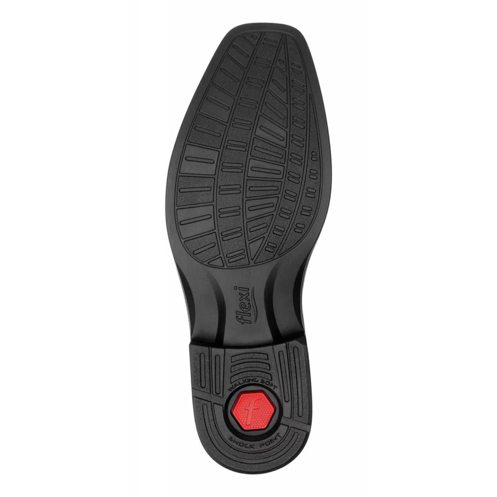 Zapato De Vestir Flexi Para Caballero Mod, 406401 Negro 