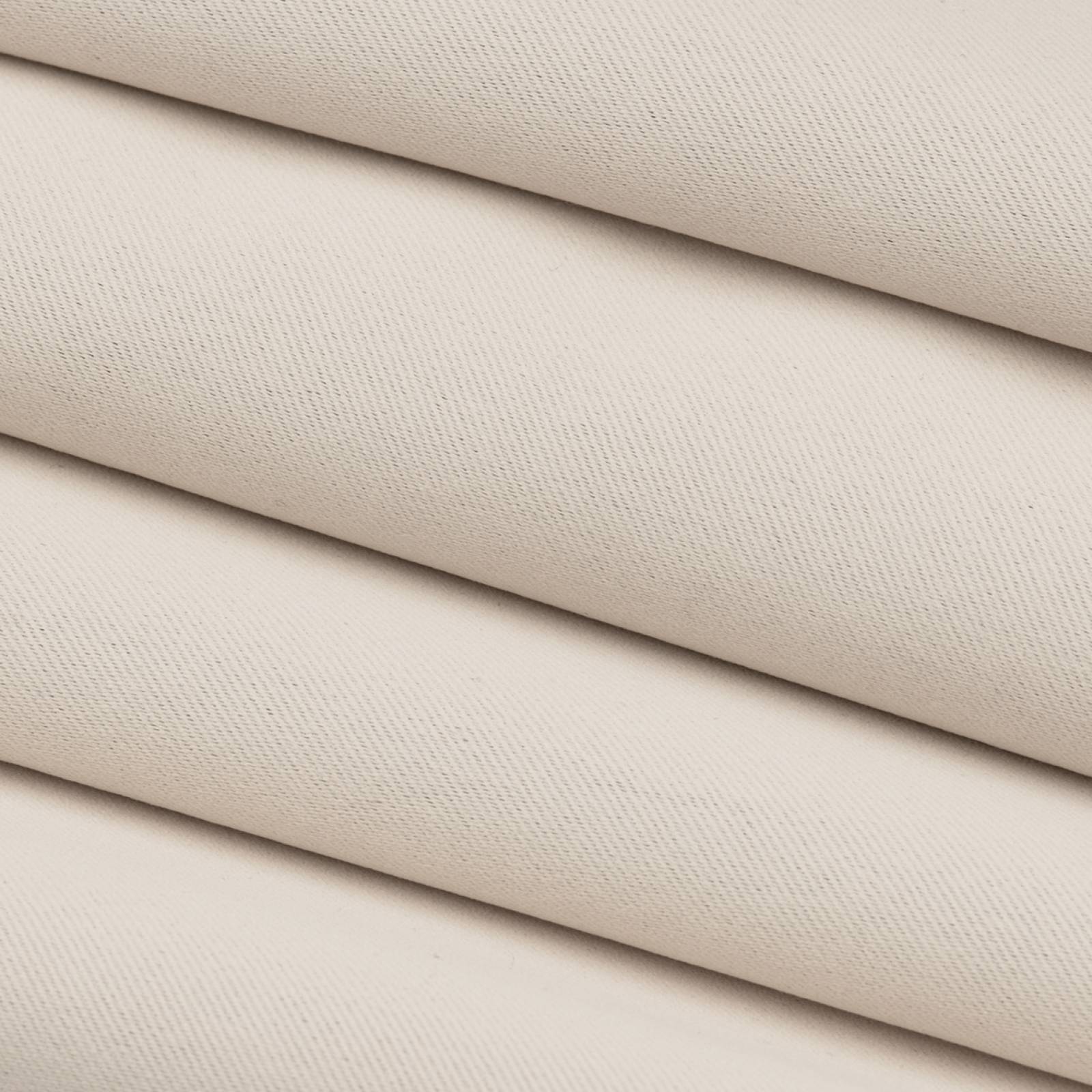 Cortinas Blackout 2.64m X 2.13m En 2 Paneles - Crema REAL TEXTIL