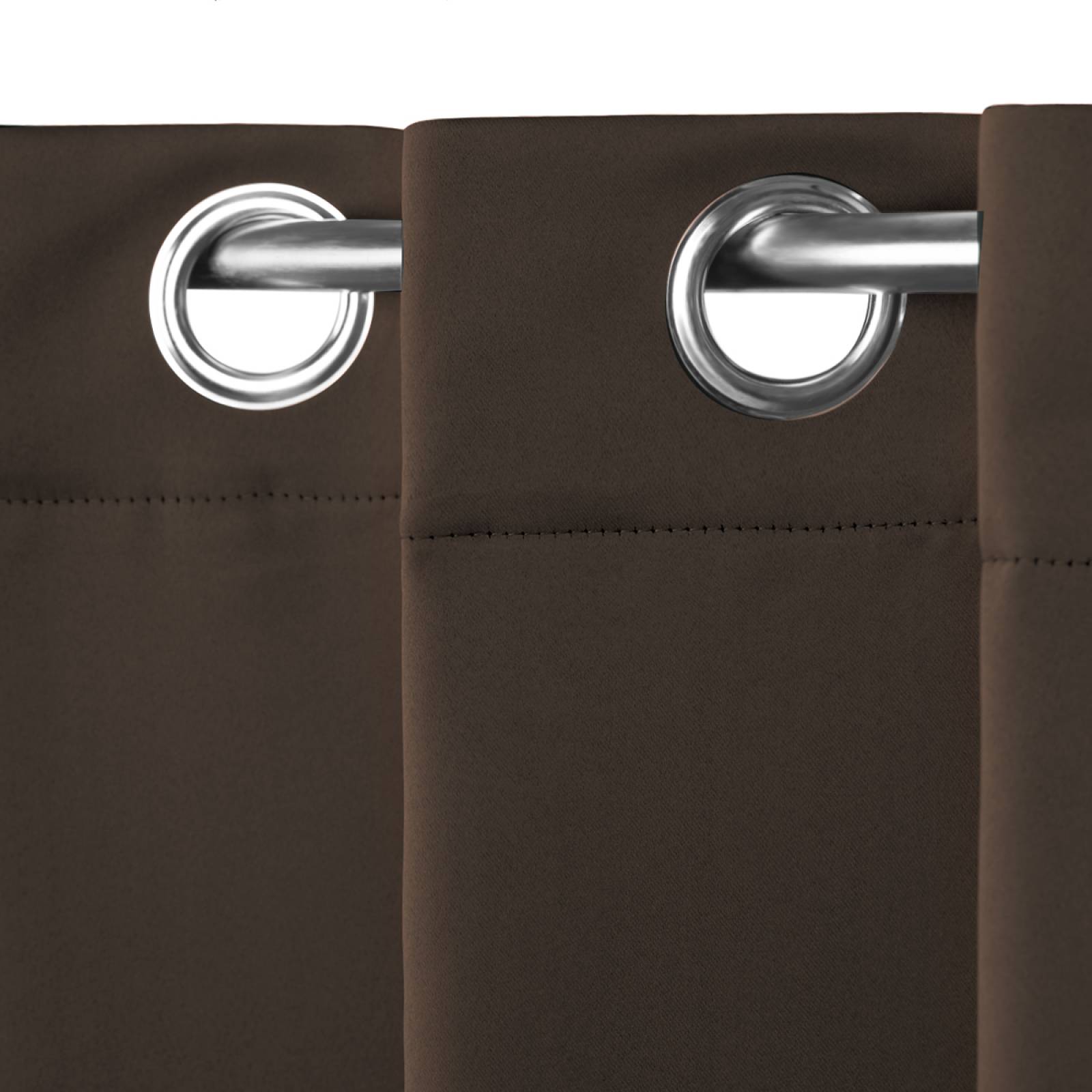 Cortinas Blackout 2.64m X 2.13m En 2 Paneles - Trufa REAL TEXTIL