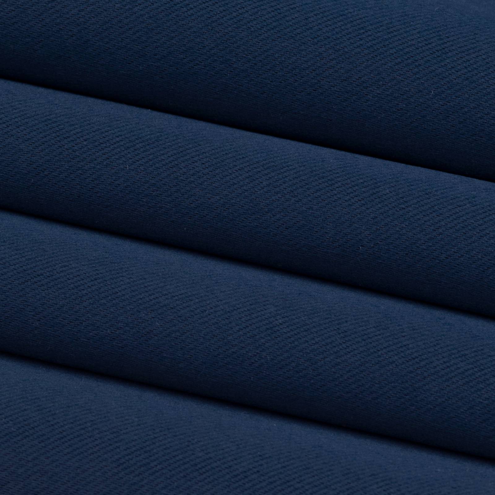 Cortinas Blackout 2.64m X 2.13m En 2 Paneles - Azul oscuro REAL TEXTIL