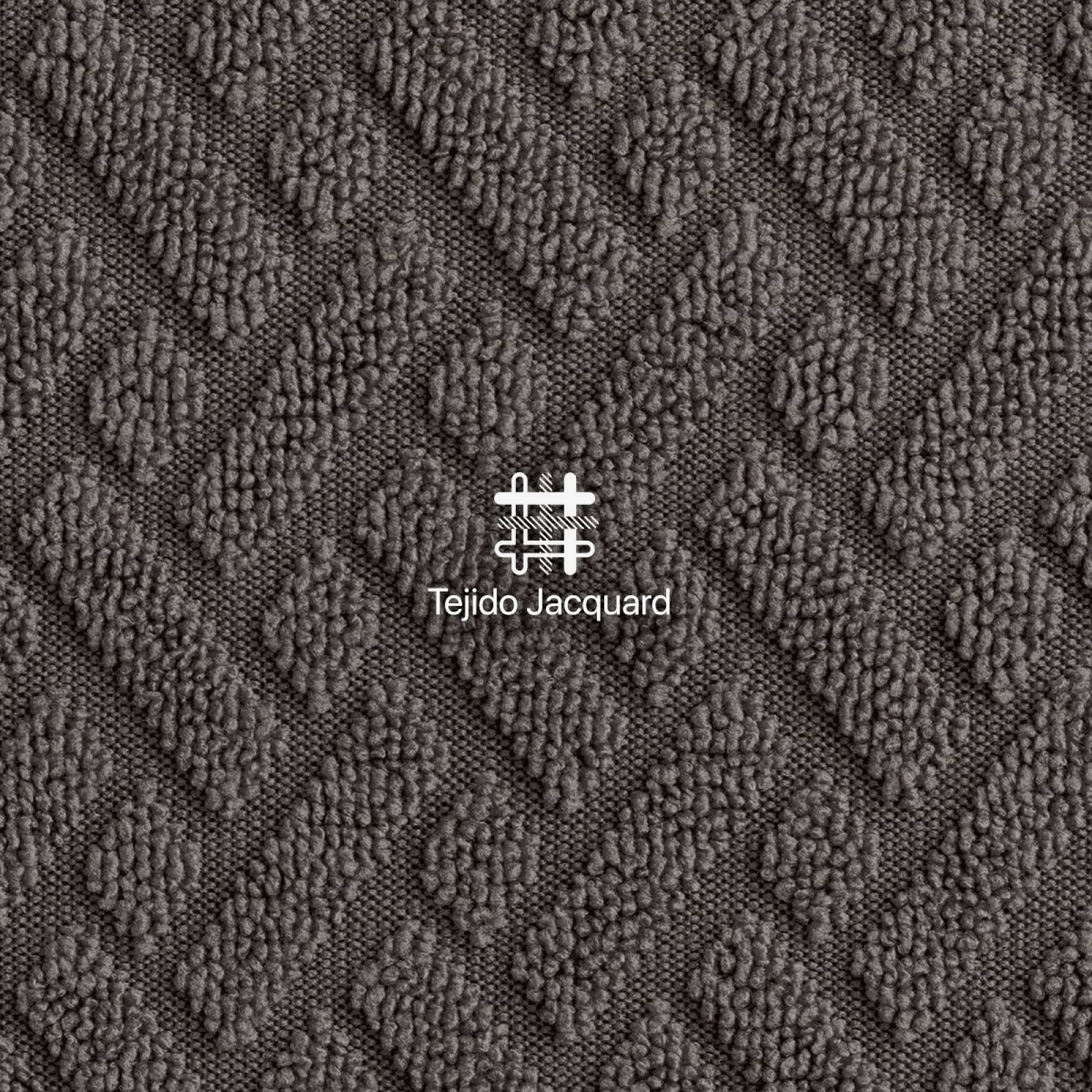 Protector De Sala Elástico 3 Piezas ( Ch- M- G) Gris Oxford Oscuro REAL TEXTIL