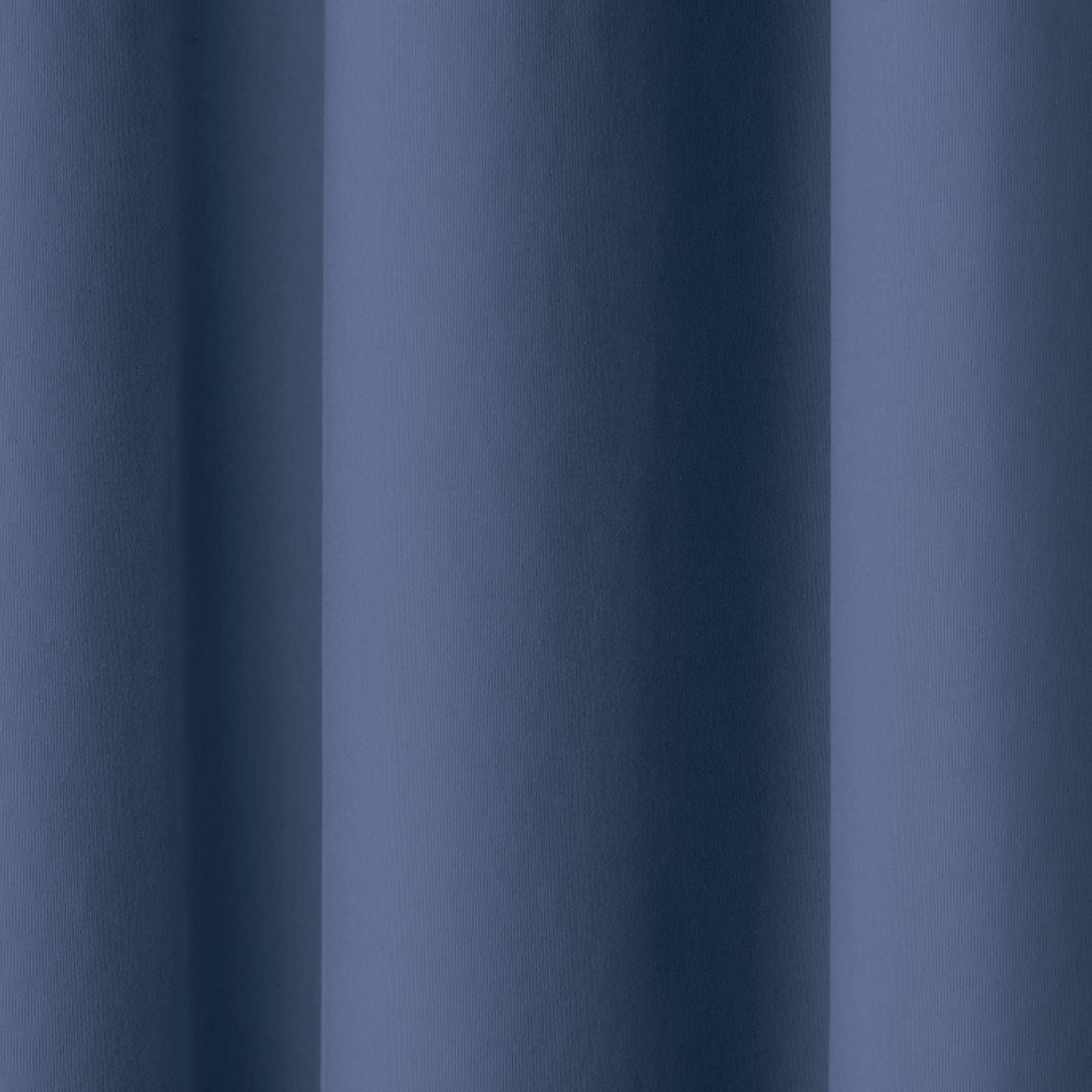 Cortina 2.36x1.80m Con Argollas Azul marino REAL TEXTIL