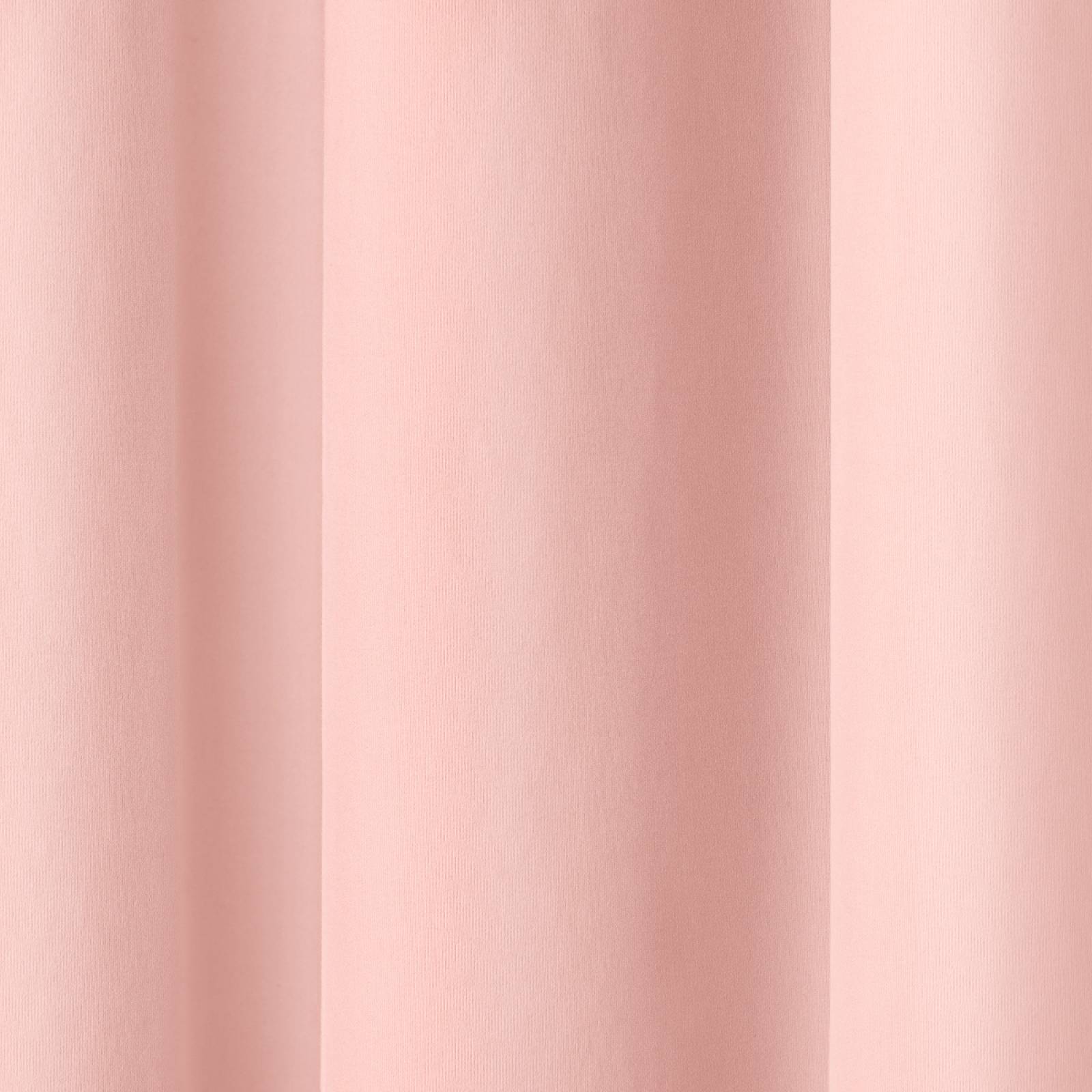 Cortina 3.00x2.30m Con Argollas Rosa REAL TEXTIL