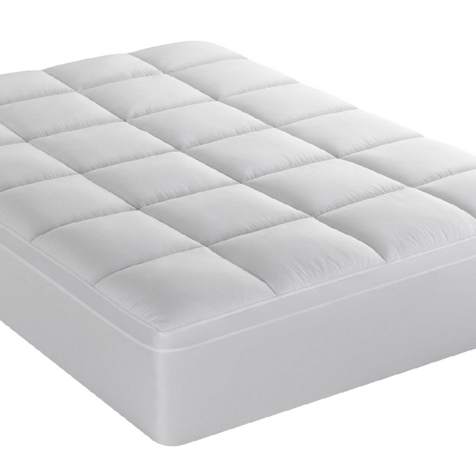 Cubre Colchón King Size 100% Algodón Blanco ESQUIMAL BY RESTER