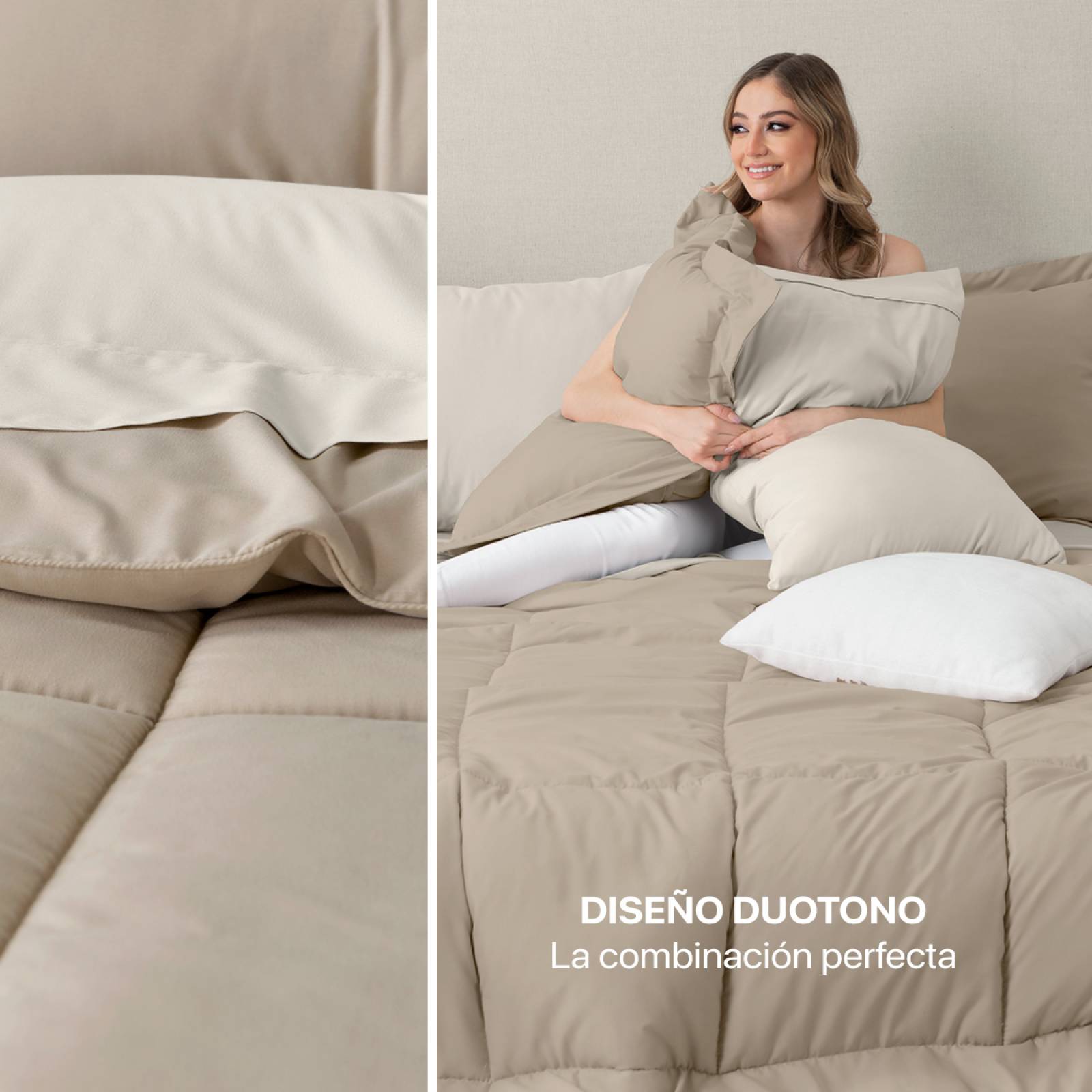 Colchas Edredones para Cama Full/Queen Size Set 8 Piezas Fundas Almohadas  Sabana