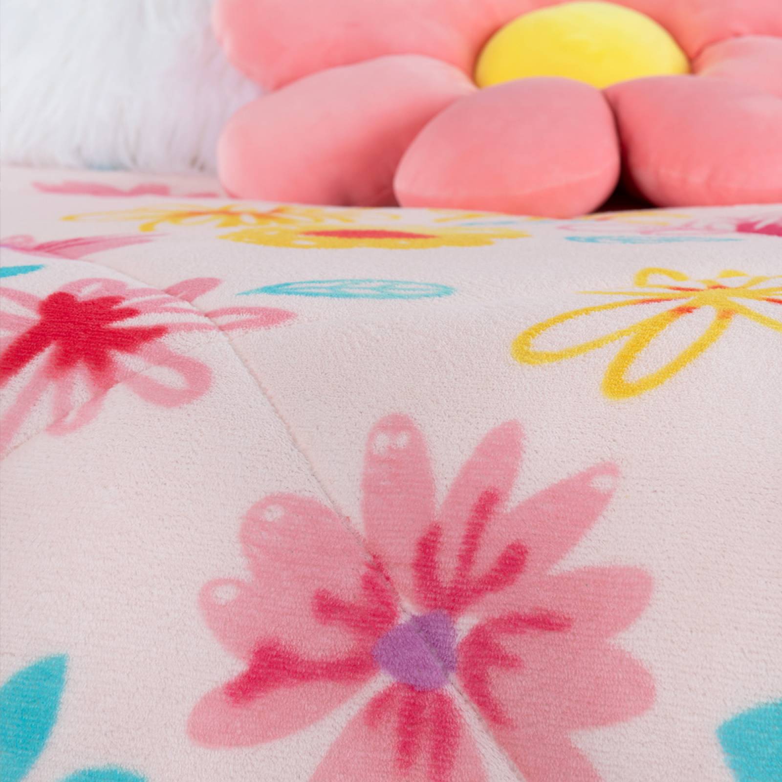 Cobertor Borrega Matrimonial Infantil - Evelin ESQUIMAL