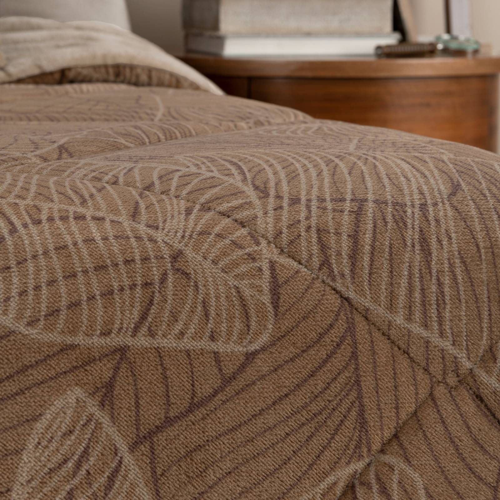 Cobertor Matrimonial Premium Edredón Inv + Fundas Elfa ESQUIMAL