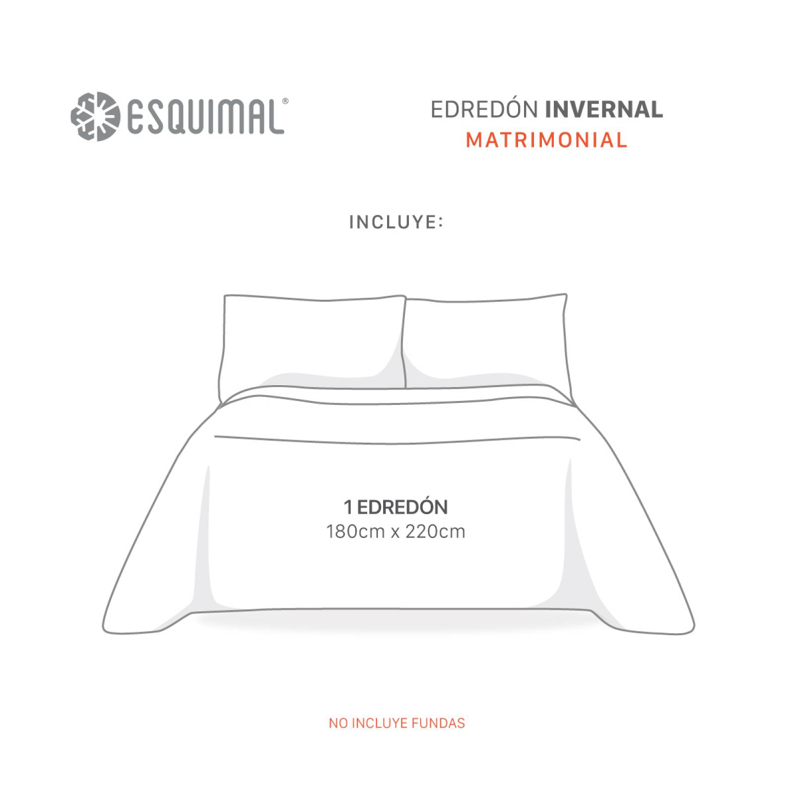 Cobertor Matrimonial Edredón Invernal Luxus Afelpado Alegre (multicolor) ESQUIMAL