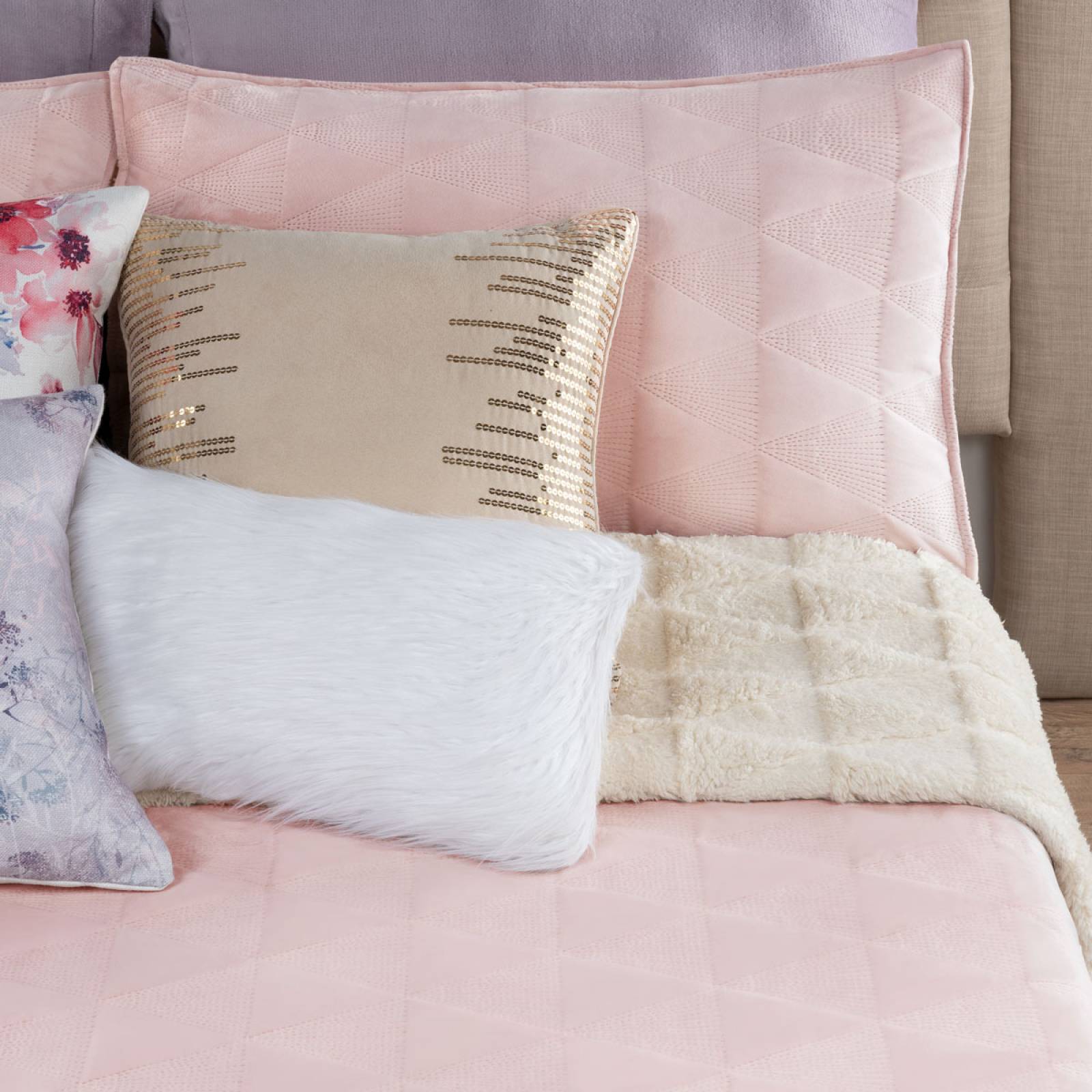 Edredón King Size Mega Invernal Luxus Velvet + Fundas Triana ESQUIMAL