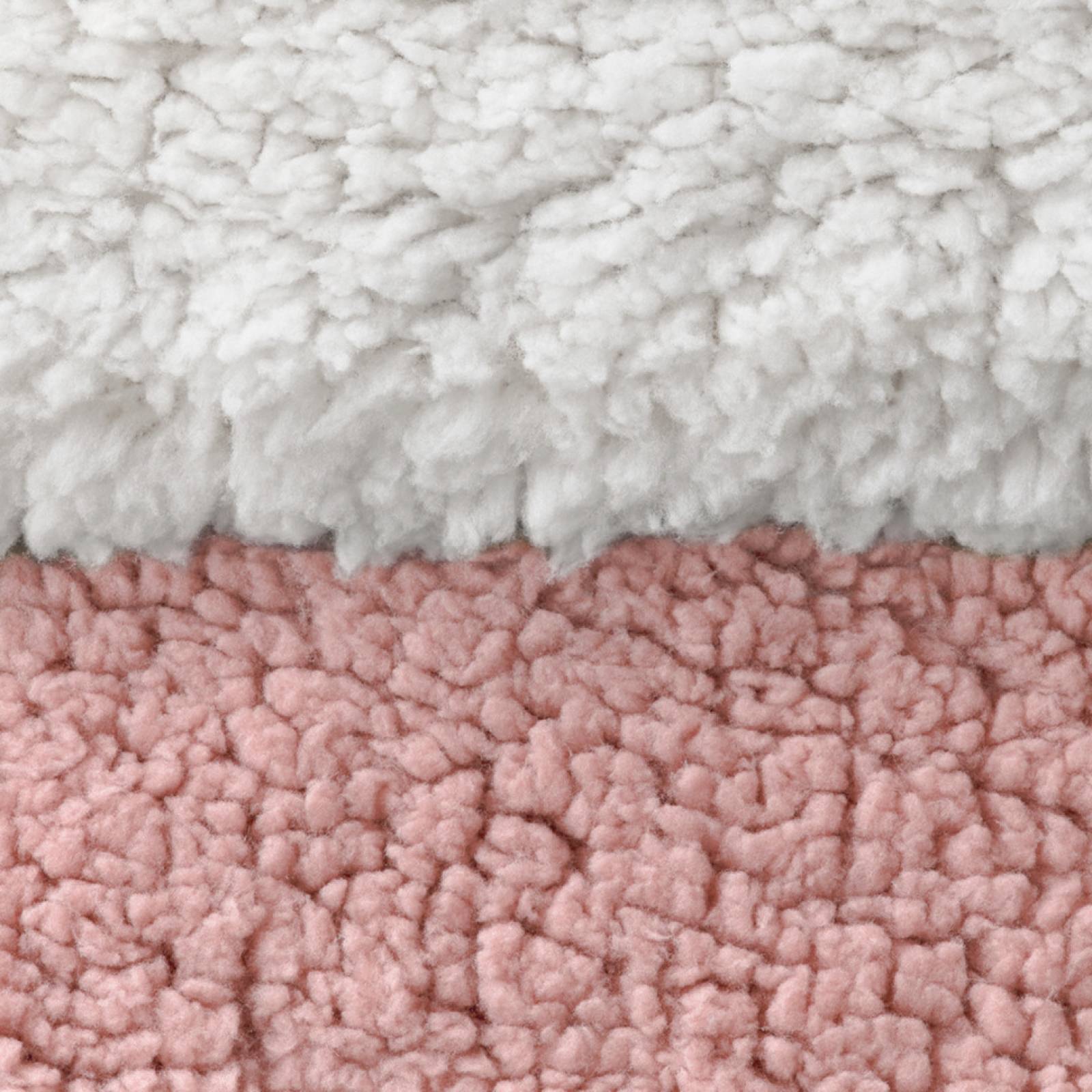 Cobertor Matrimonial Jumbo Edredón Borrega + Fundas Matilda ESQUIMAL