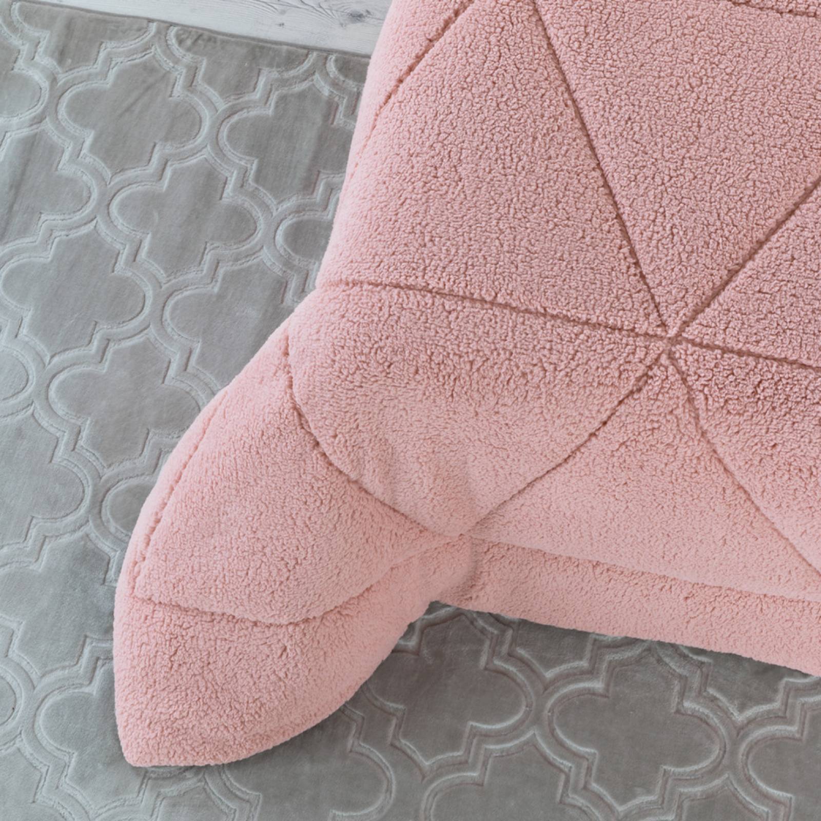 Cobertor Matrimonial Jumbo Edredón Borrega + Fundas Matilda ESQUIMAL