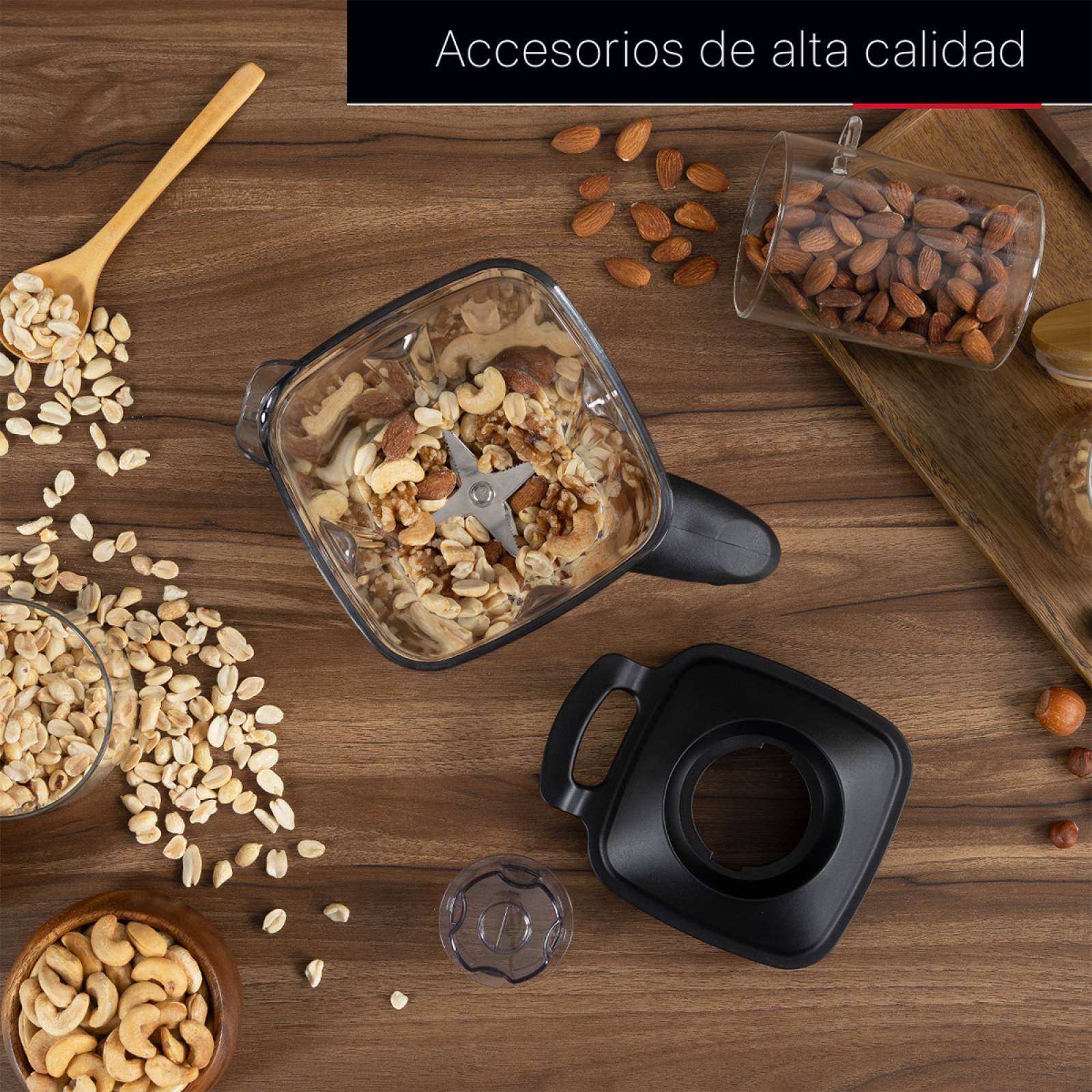 Vaso con Aspas Repuesto Para Licuadora Profesional de 2 Litros Cookify