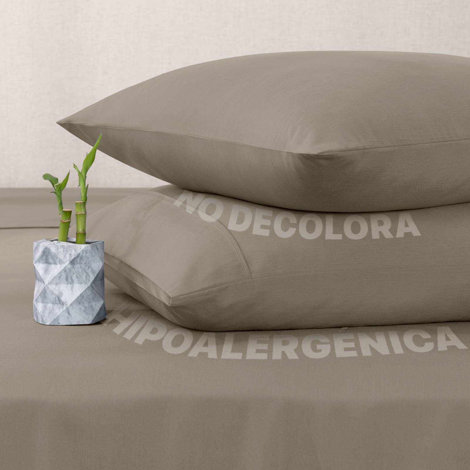 Sábanas Individual De Bambú / Bamboo Ultra Suaves Y Frescas Café ESQUIMAL.