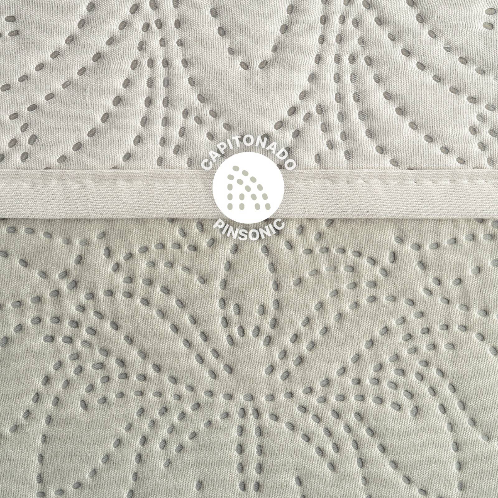 Edredón Ligero Queen Size Doble Vista con Funda Khaki - Beige REAL TEXTIL.