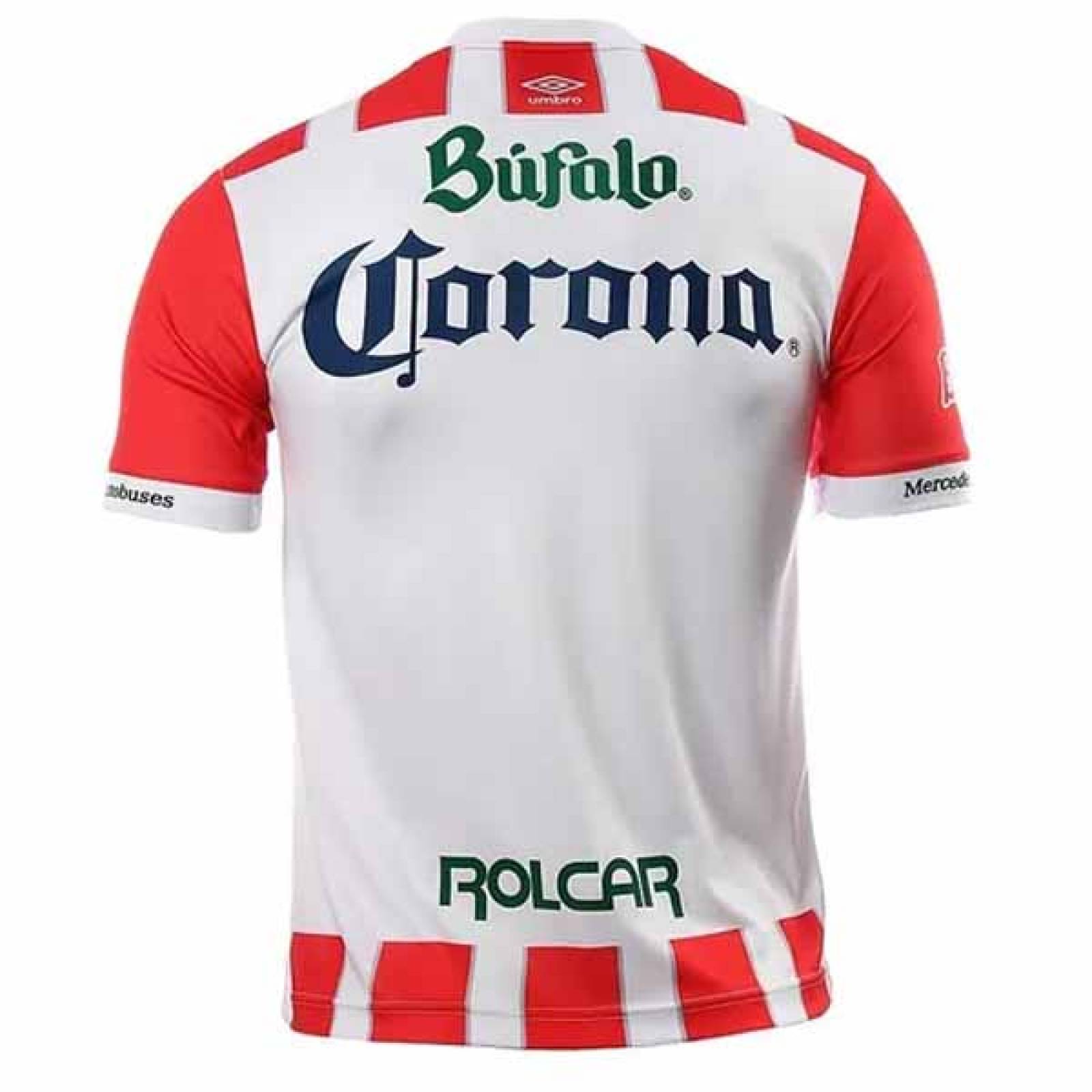 Jersey Umbro Rayos Necaxa Local 16-17 Hombre
