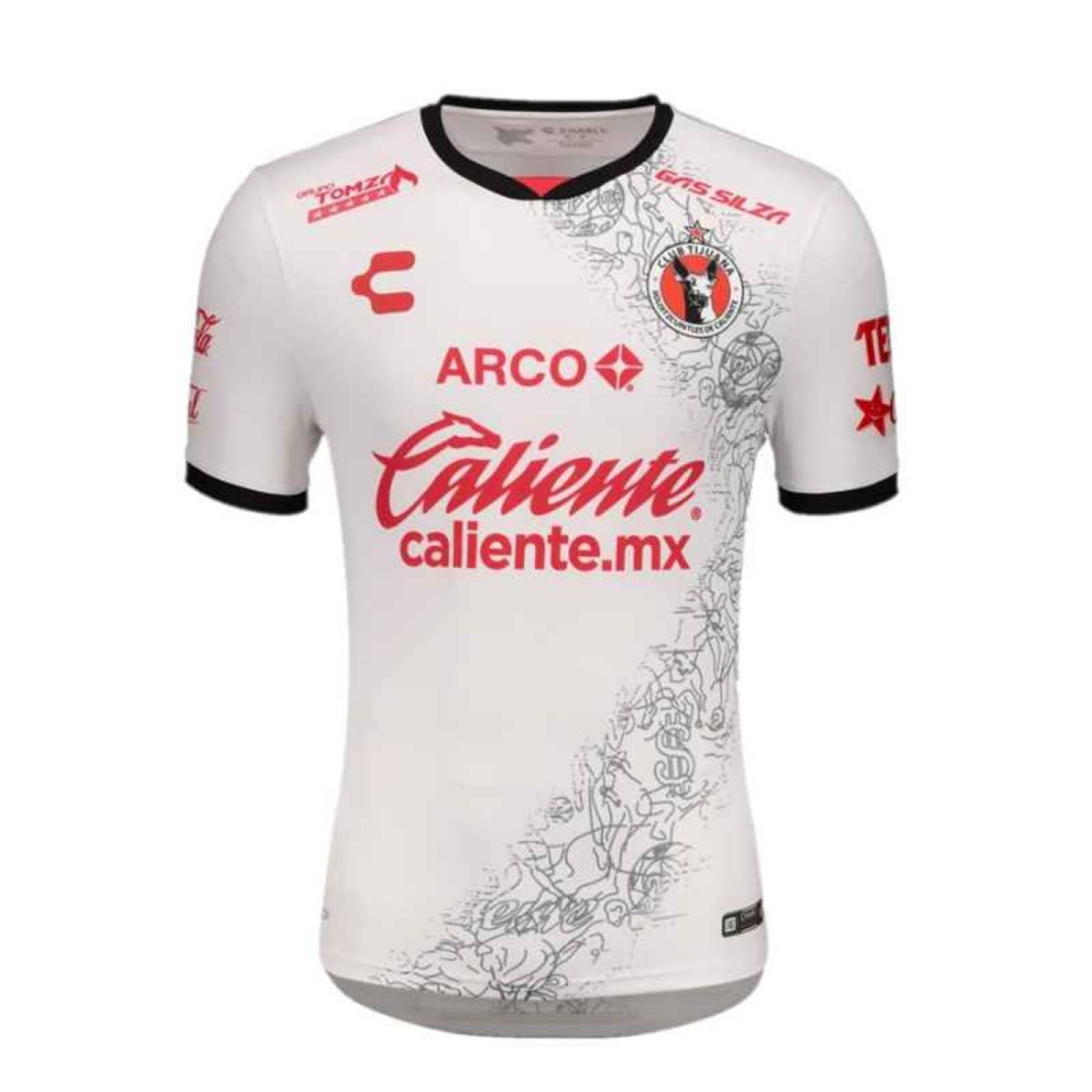 Jersey Charly Xolos Hombre Visita Temp. 20 21 5018721