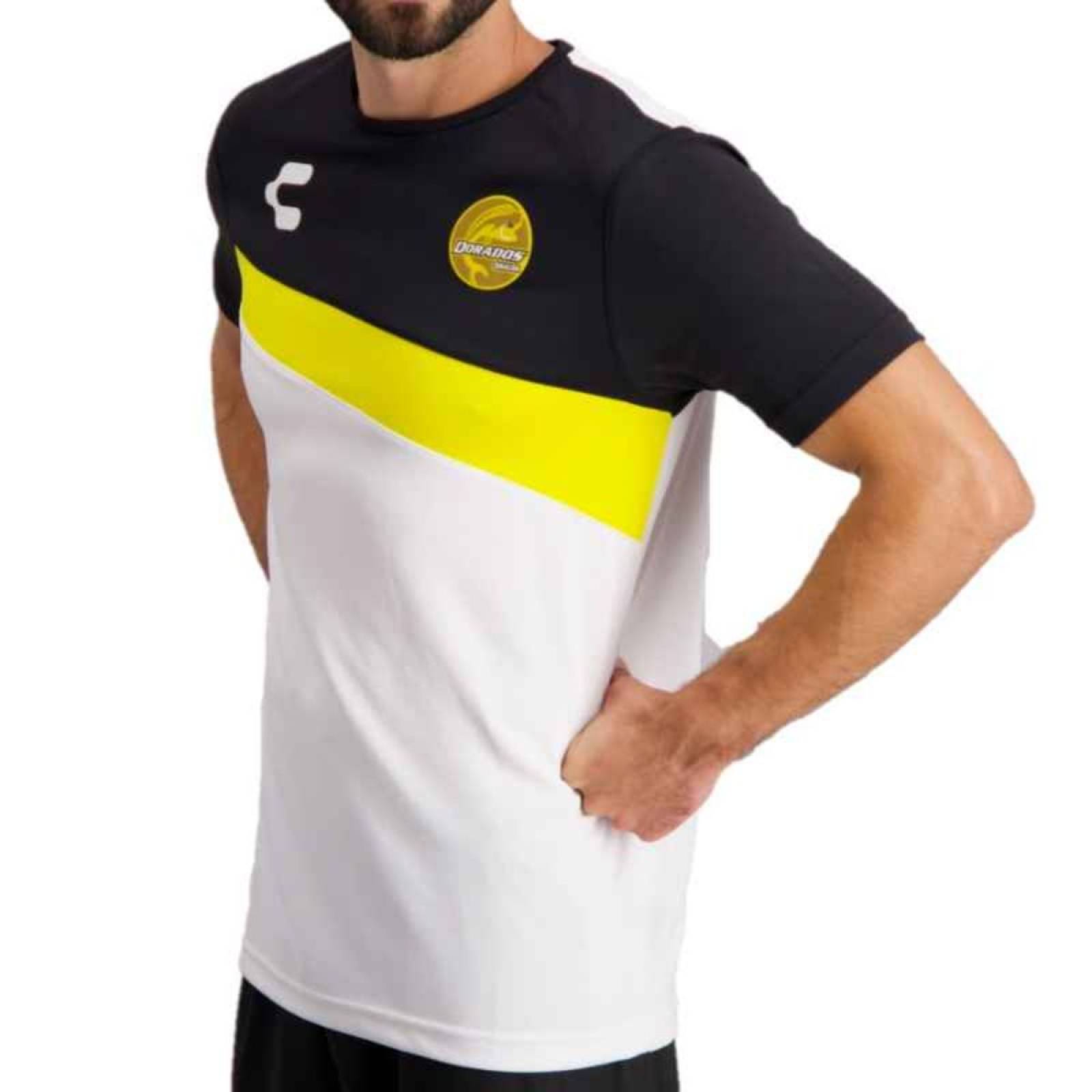 Playera Charly Dorados Hombre Entrenamiento 5003486