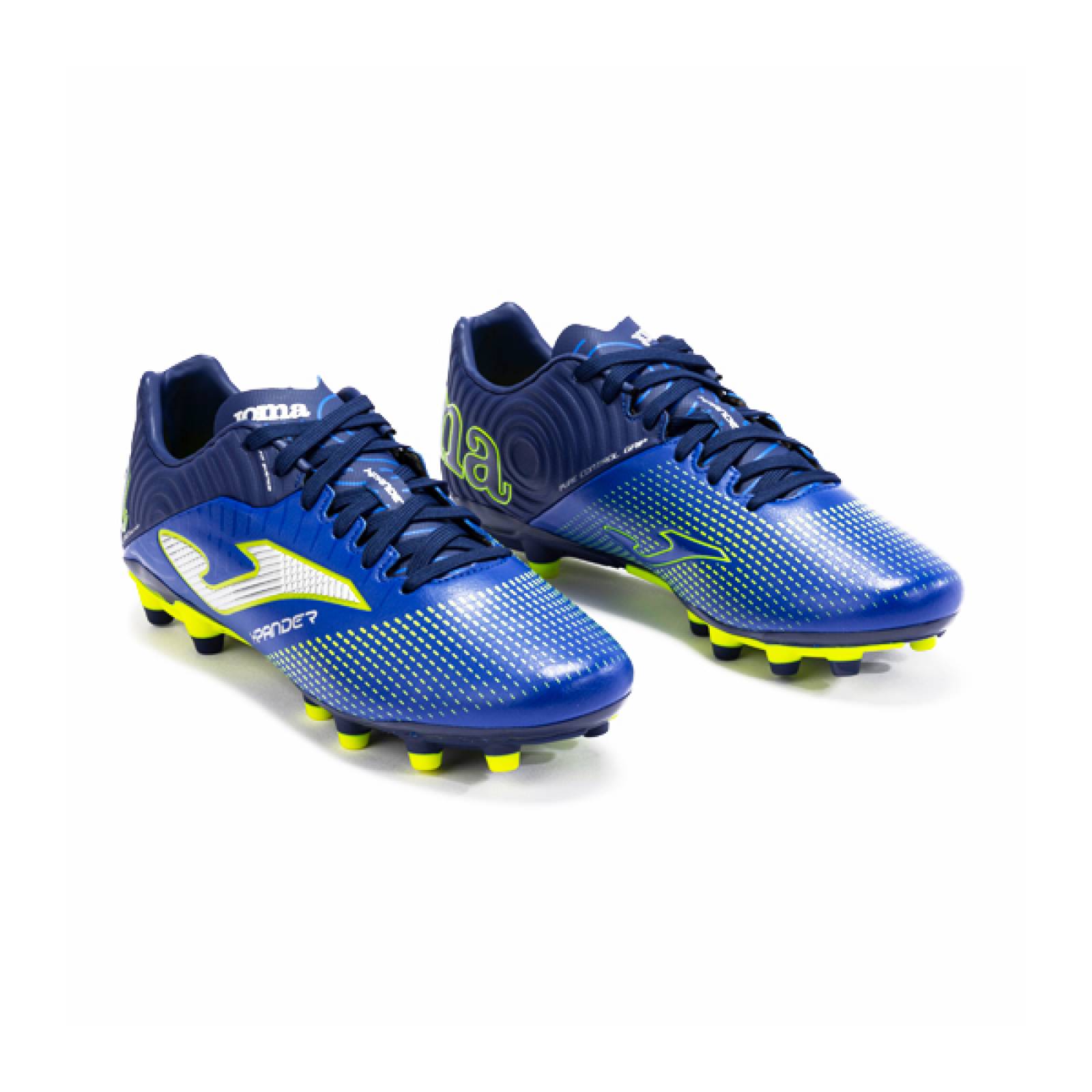 Tenis Futbol Tachos Joma Xpander 2304 Terreno Firma FG Royal/Fluor