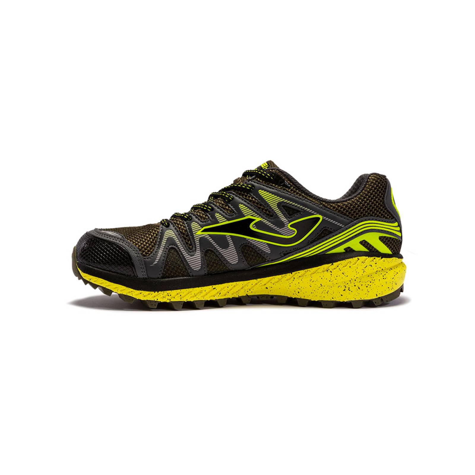Tenis Joma Trail Running Trek 2223 Hombre Gris/Amarillo