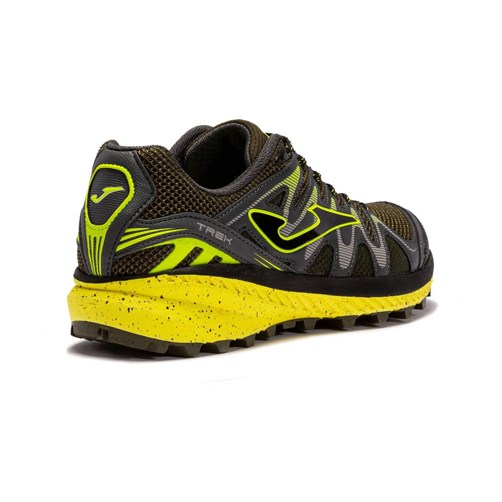 Tenis Joma Trail Running Trek 2223 Hombre Gris/Amarillo