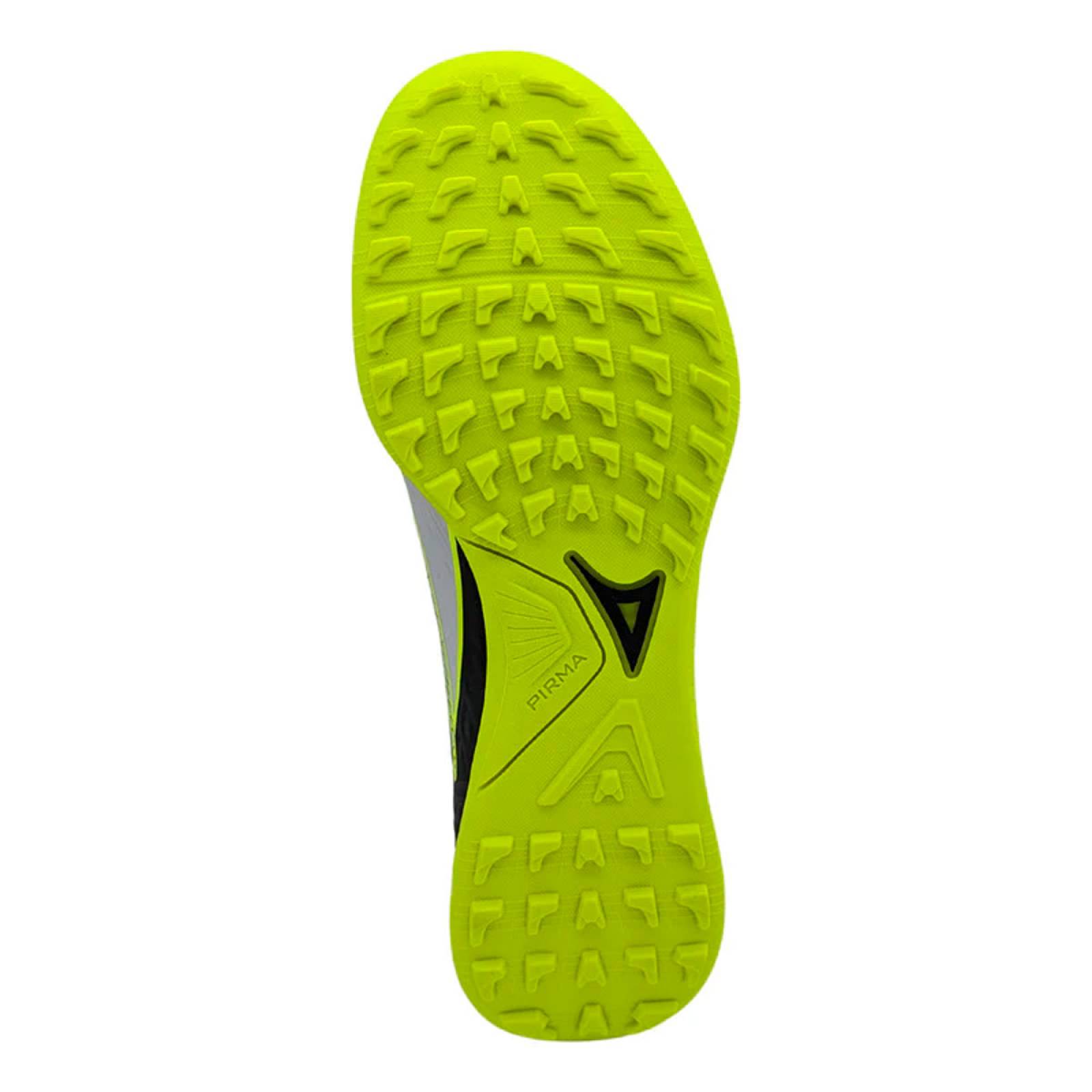 Tenis Pirma Futbol Rapido Skin Gamer Turf 3047 Hombre Blanco/Neon.