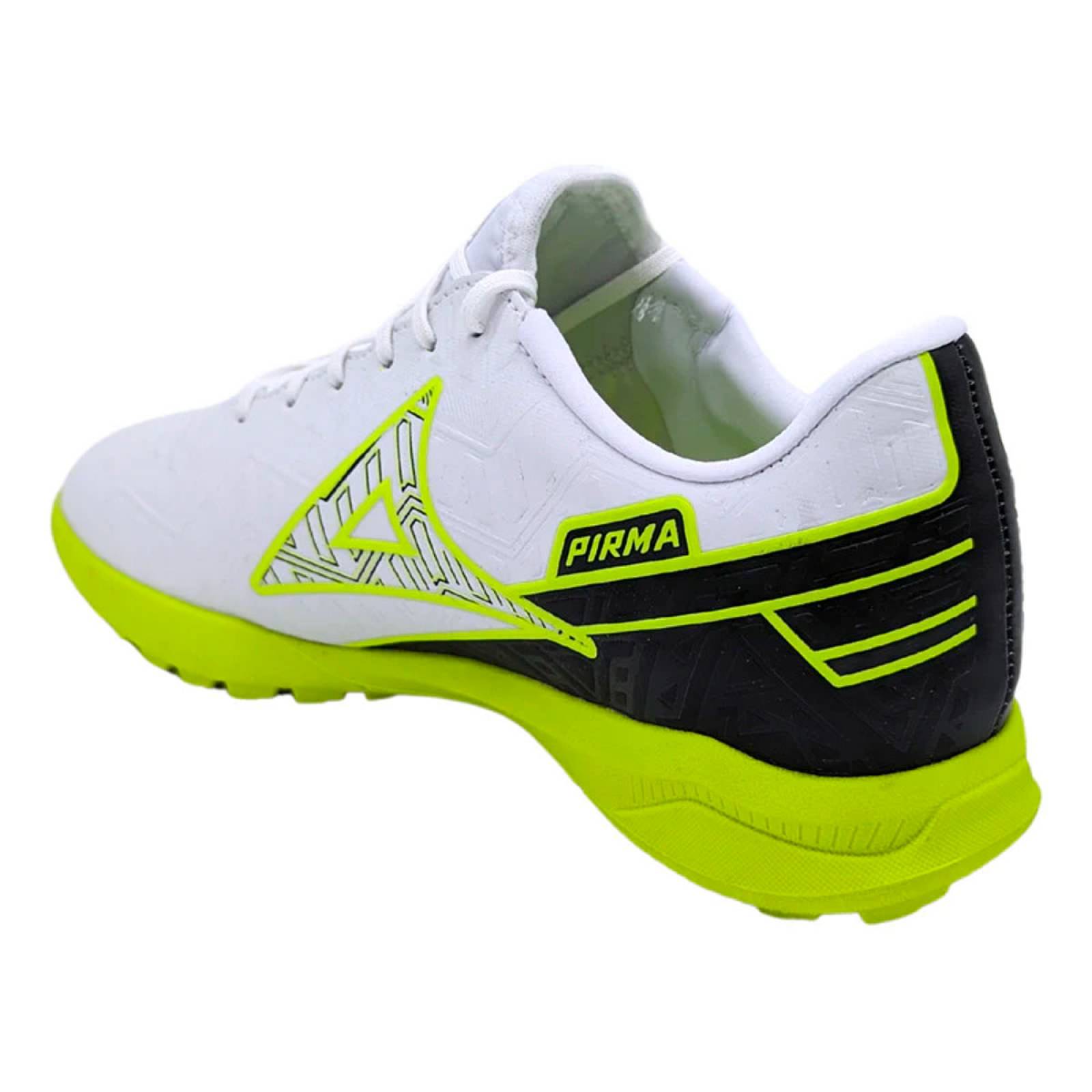 Tenis Pirma Futbol Rapido Skin Gamer Turf 3047 Hombre Blanco/Neon.
