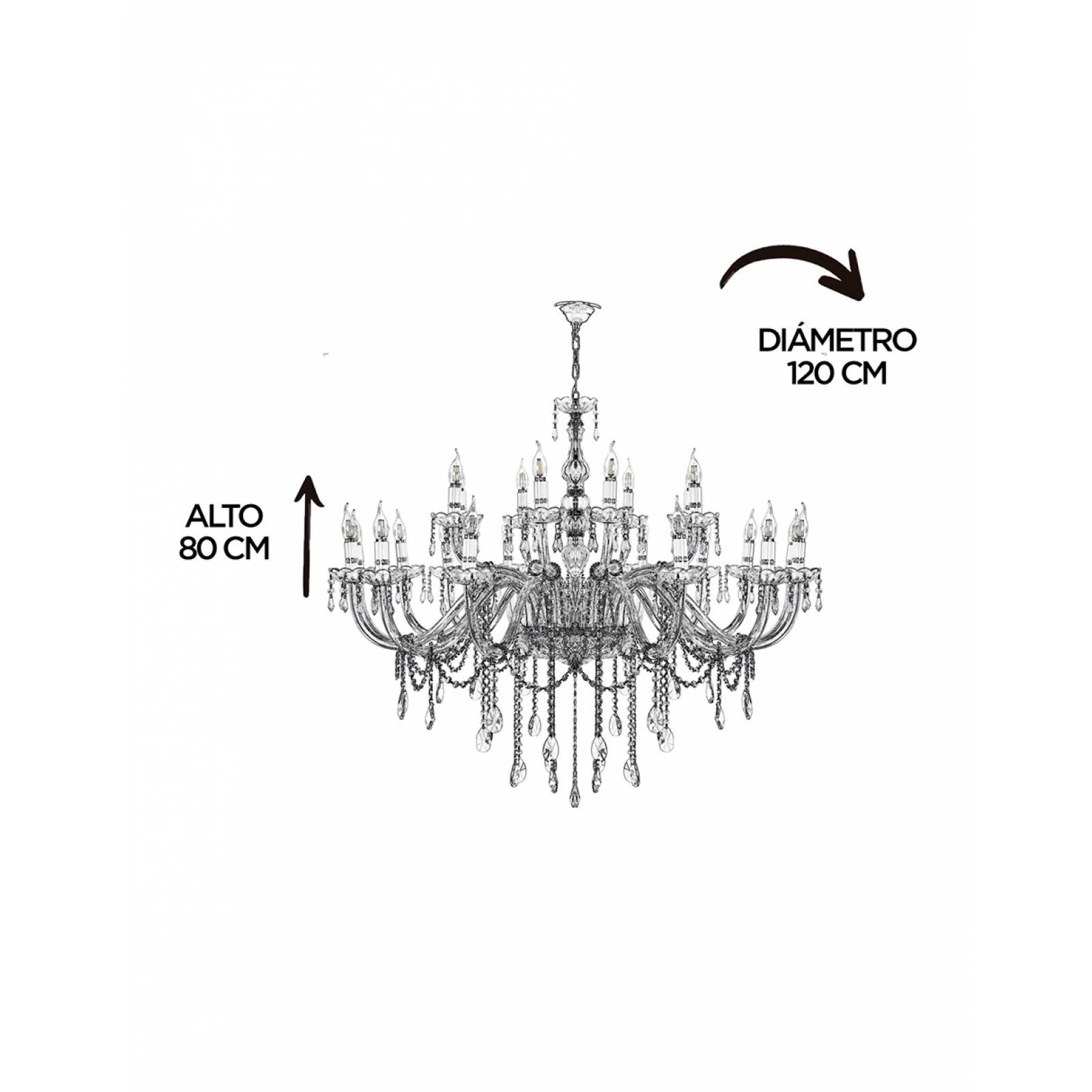 Candil GamaLux Elegance 0699 24 Luces