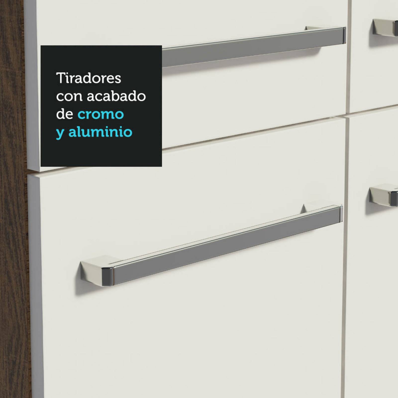 Mueble de Cocina Integral Esquinera 417cm Marrón Emilly Madesa 02