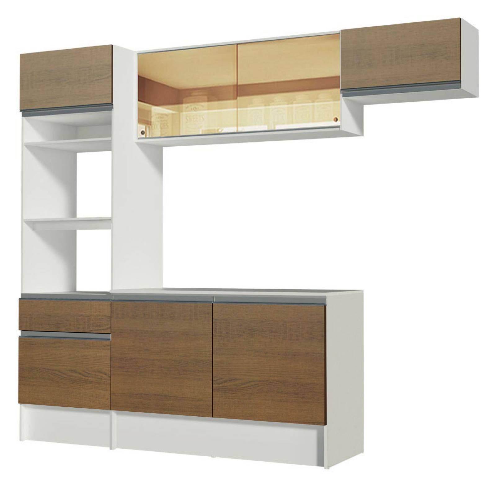 Mueble de Cocina Integral Madesa 240cm Diamante 02