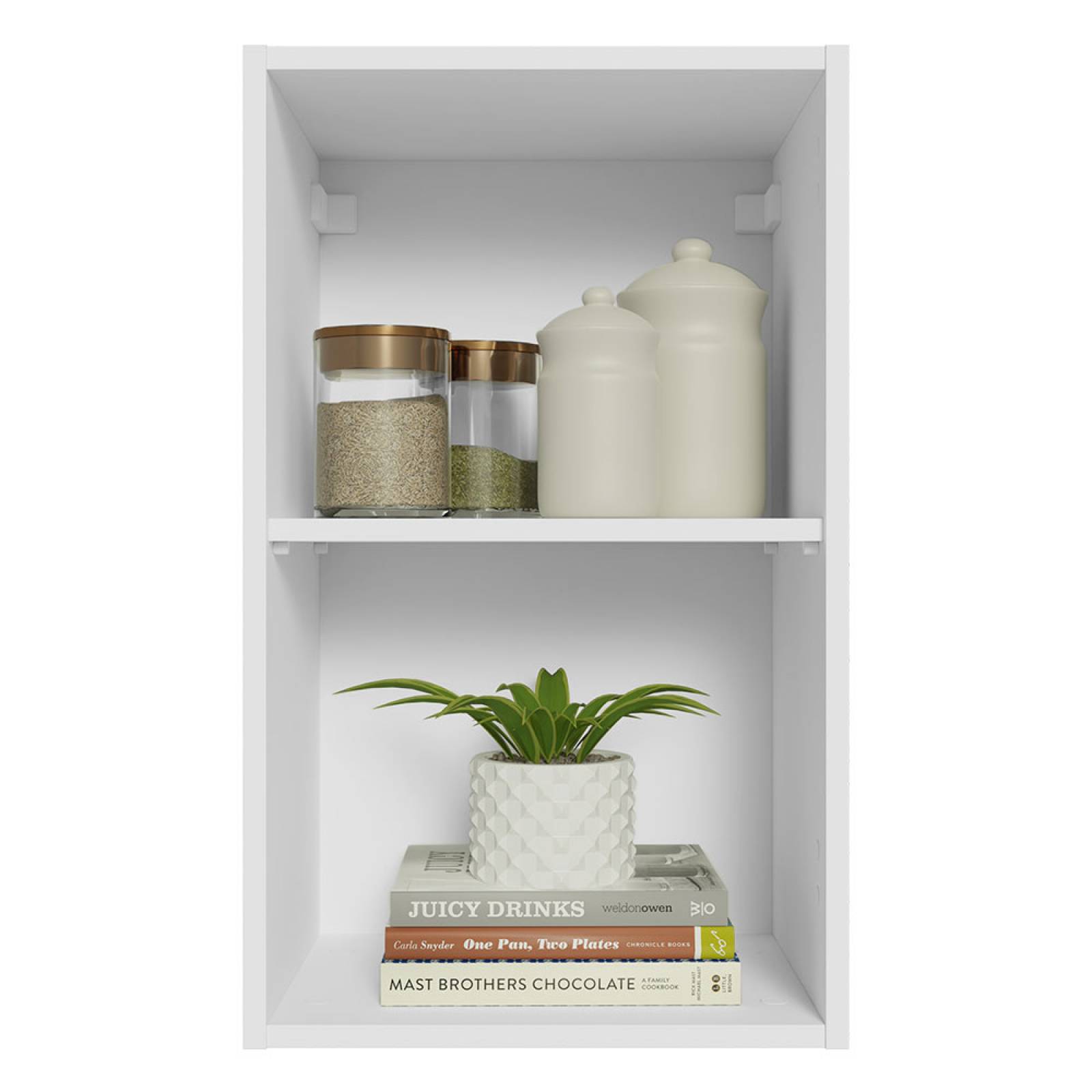 Alacena 2 Nichos Abiertos Madesa 40cm