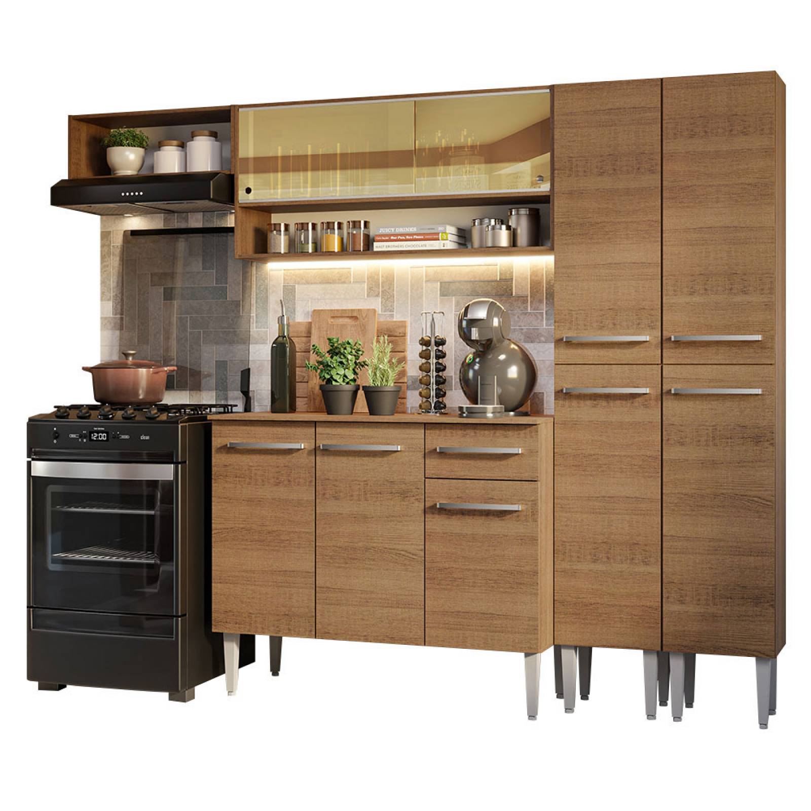 Mueble de Cocina Integral 229cm Emilly Madesa 07